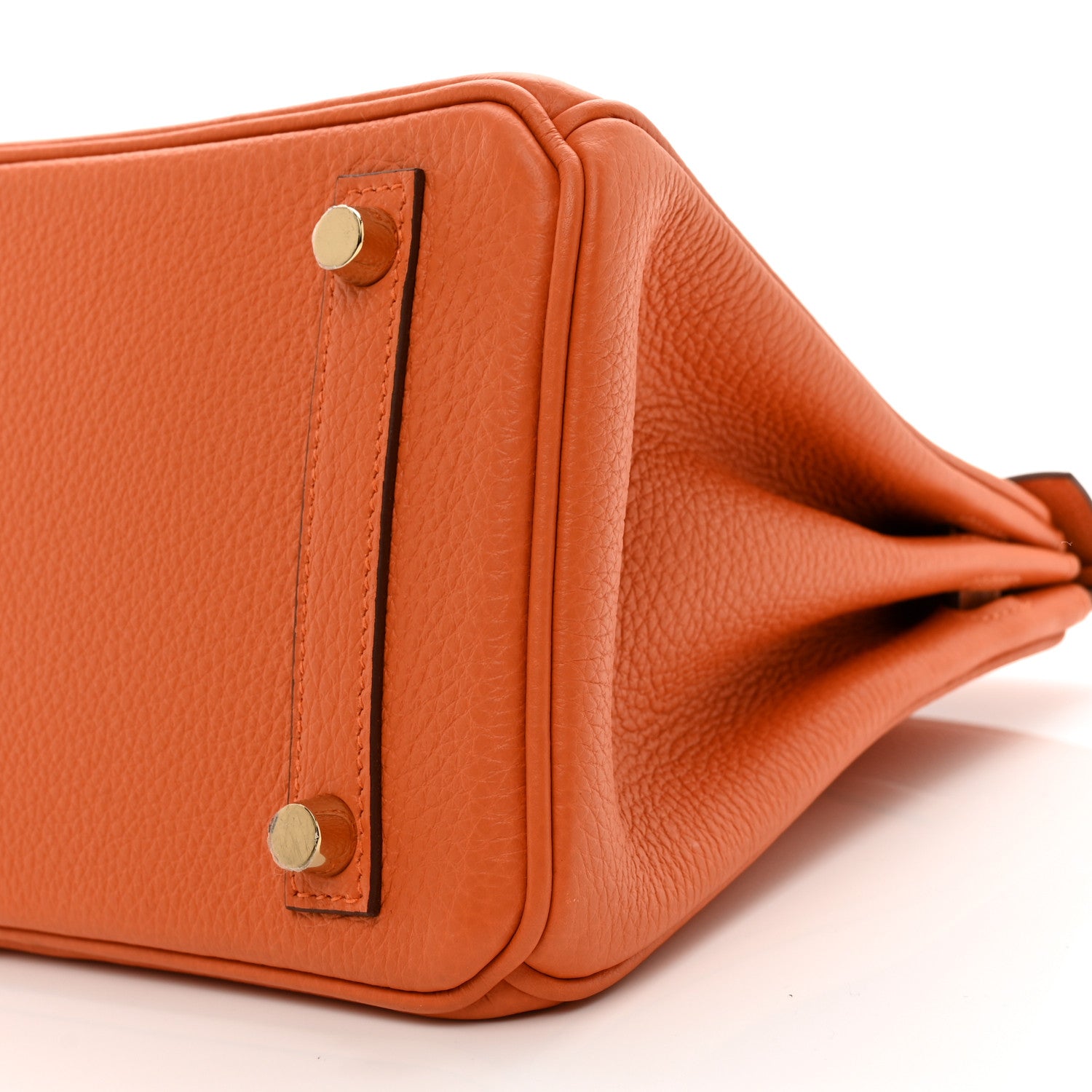 Hermes Togo Birkin 25 Orange 10 of 11