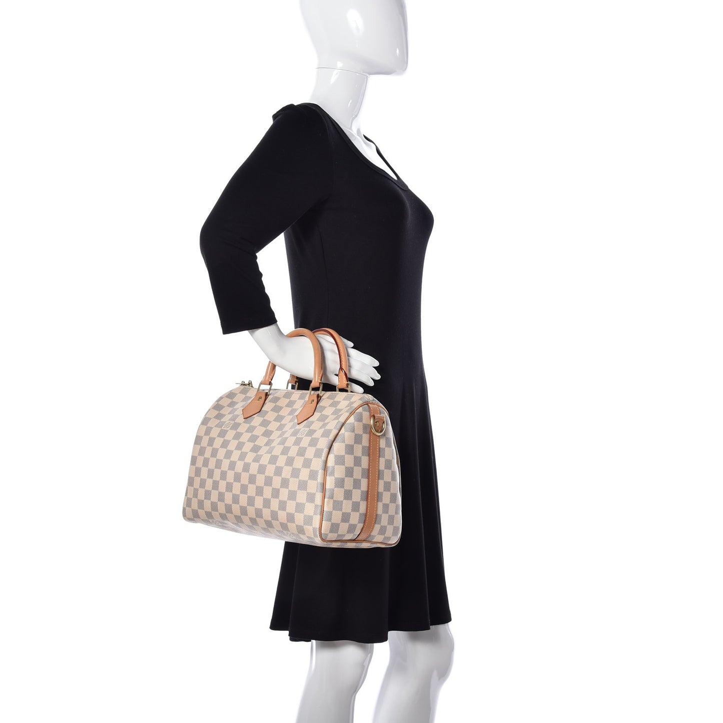 Damier Azur Speedy Bandouliere 30
