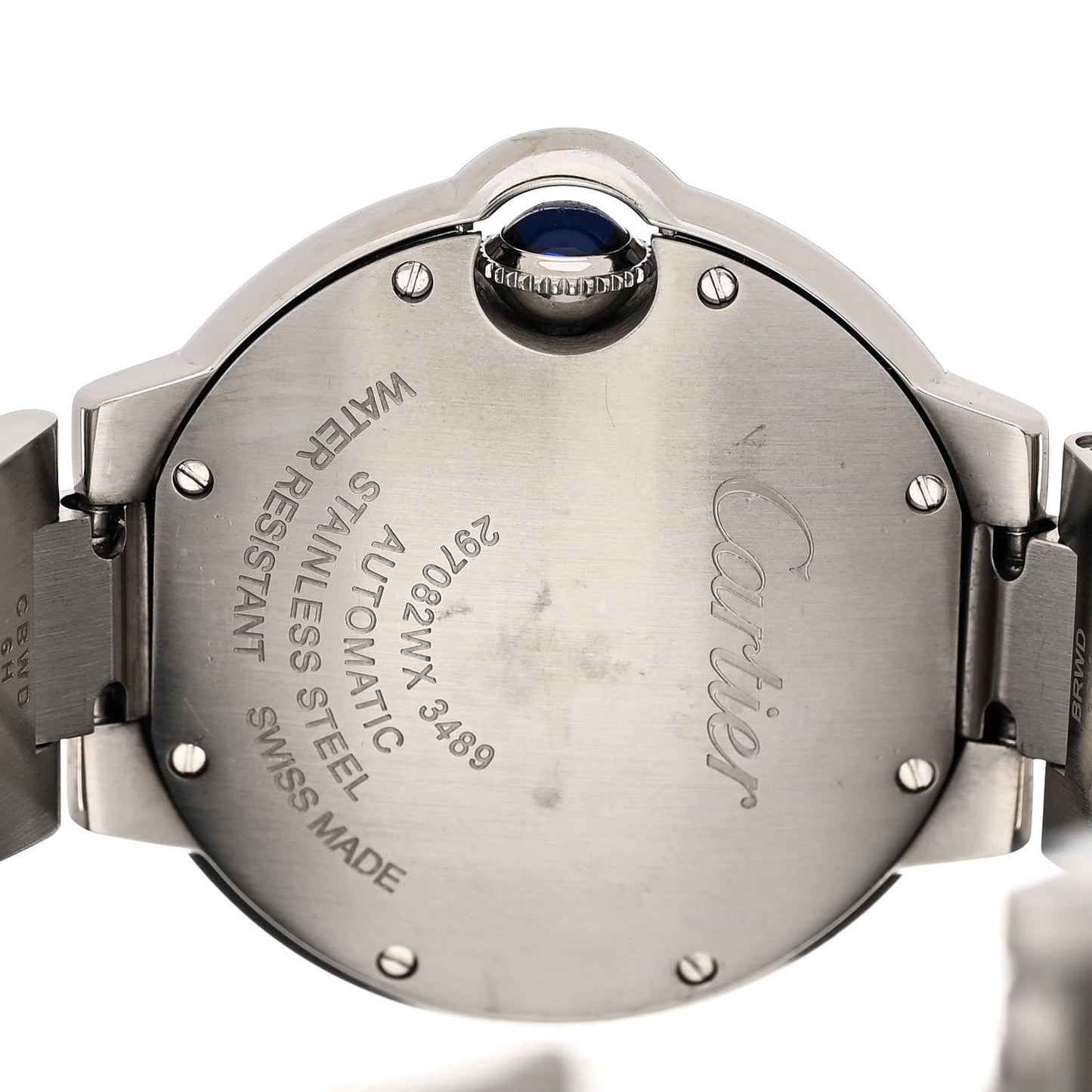 Stainless Steel 33mm Ballon Bleu De Cartier Automatic Watch