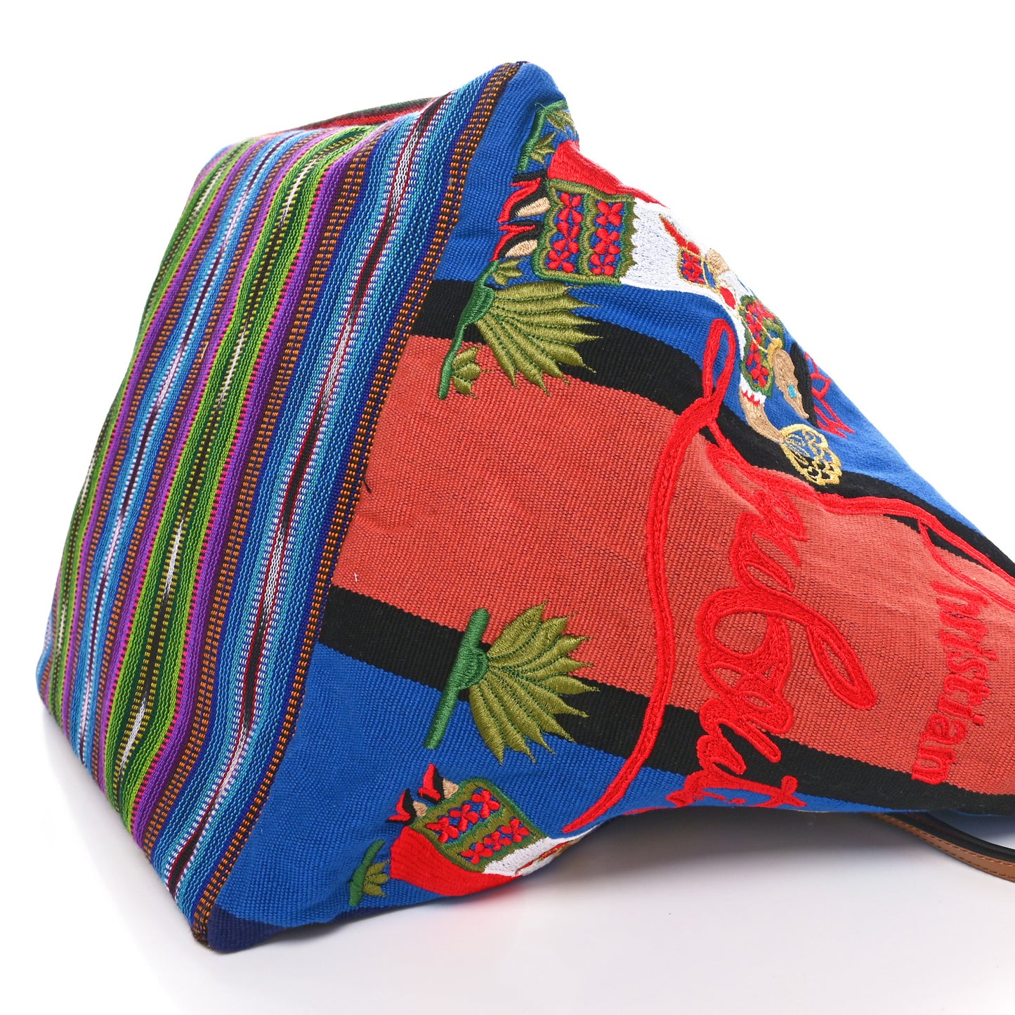 Tissu Calfskin Mexicaba Tote Multicolor