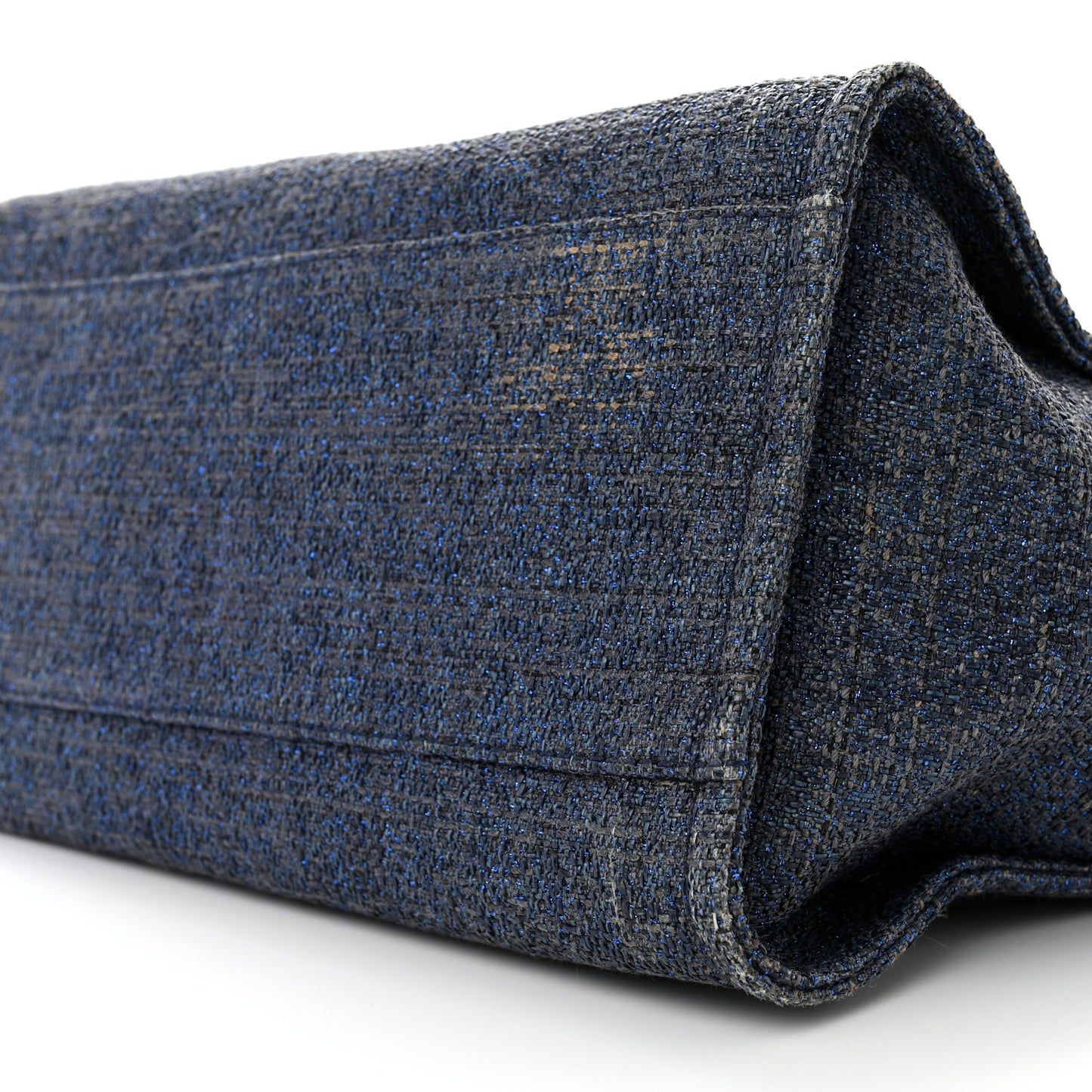 Denim Large Deauville Tote Navy Dark Blue
