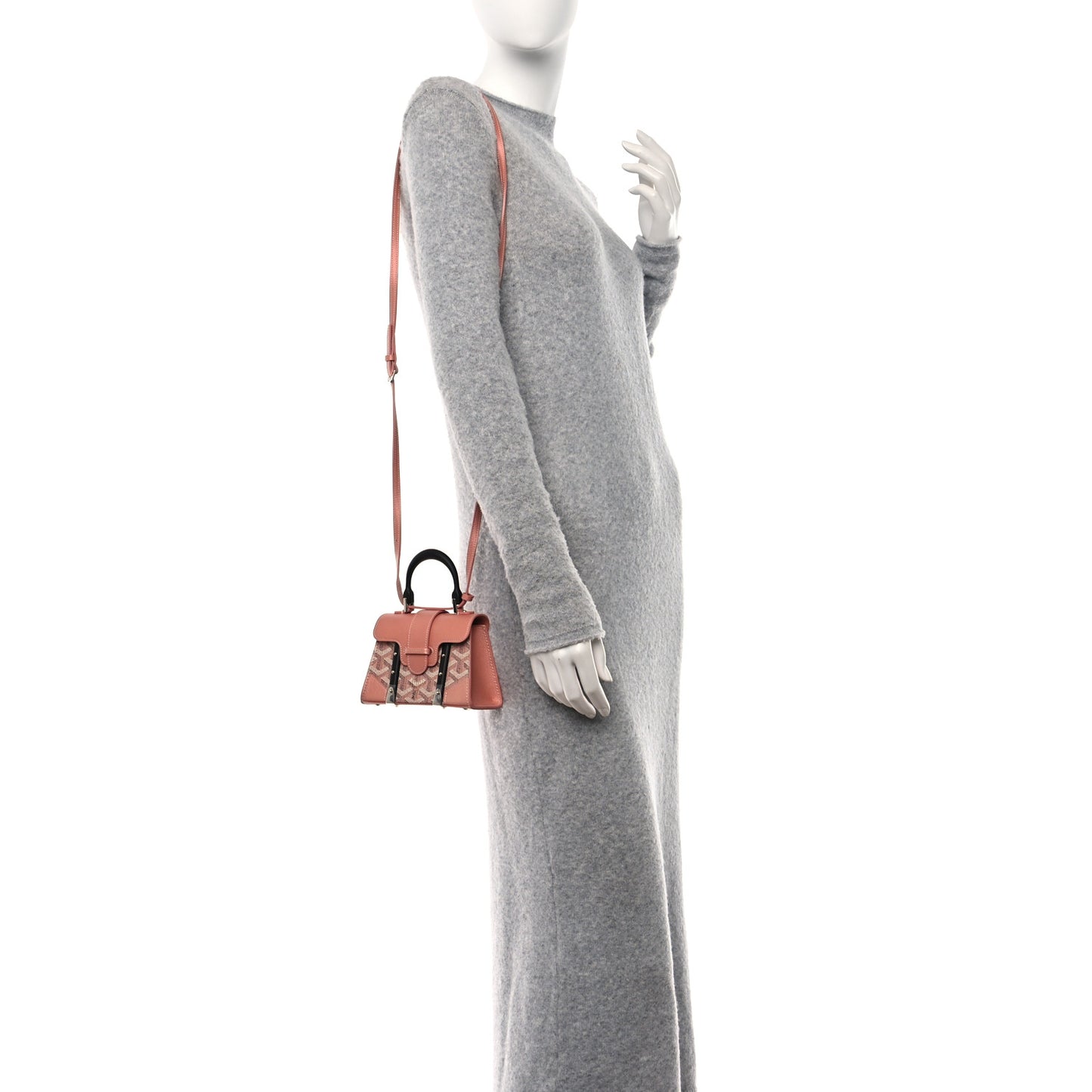 Iridescent Goyardine Structure Nano Saigon Pearly Coral