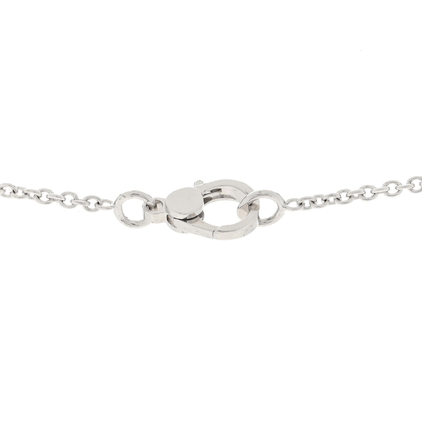 18K White Gold Diamond Finesse Pendant Necklace