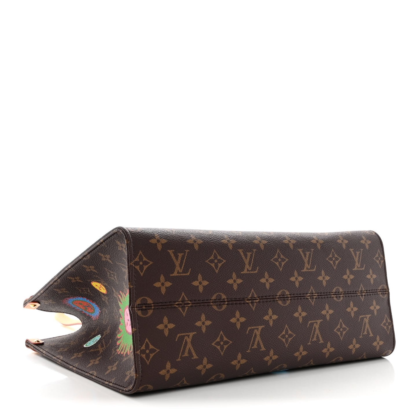 LV X YK Monogram Faces Onthego MM