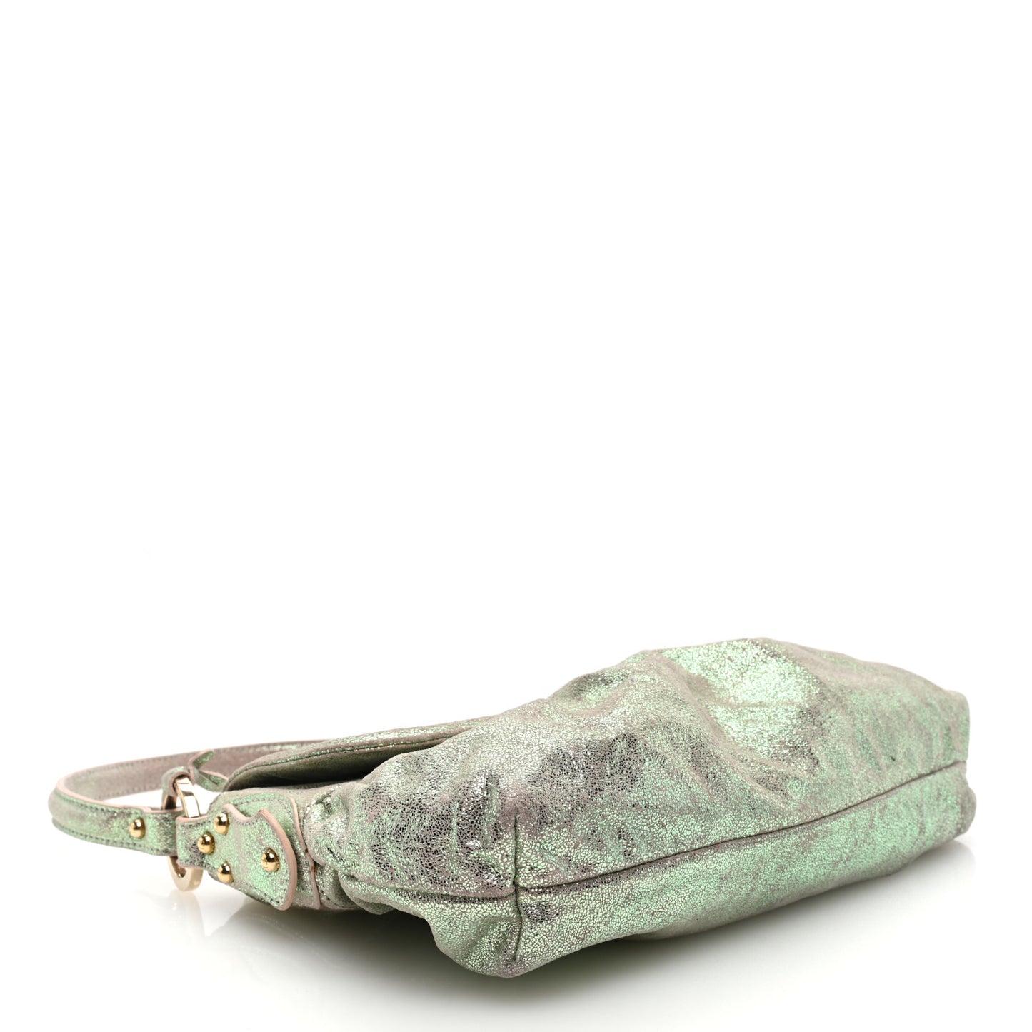 Metallic Nappa Small Chef Shoulder Bag Multicolor