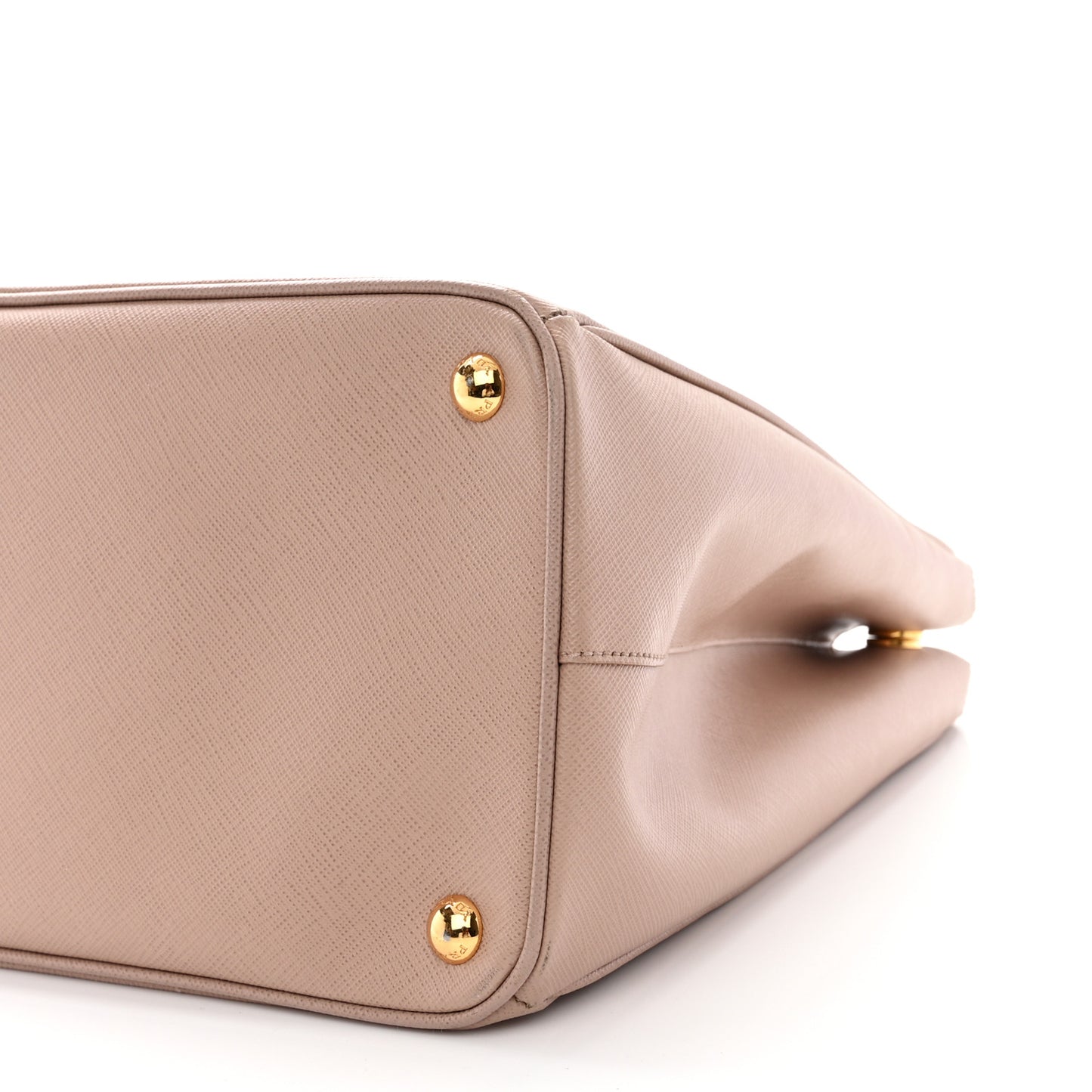 Saffiano Lux Large Galleria Double Zip Tote Cammeo