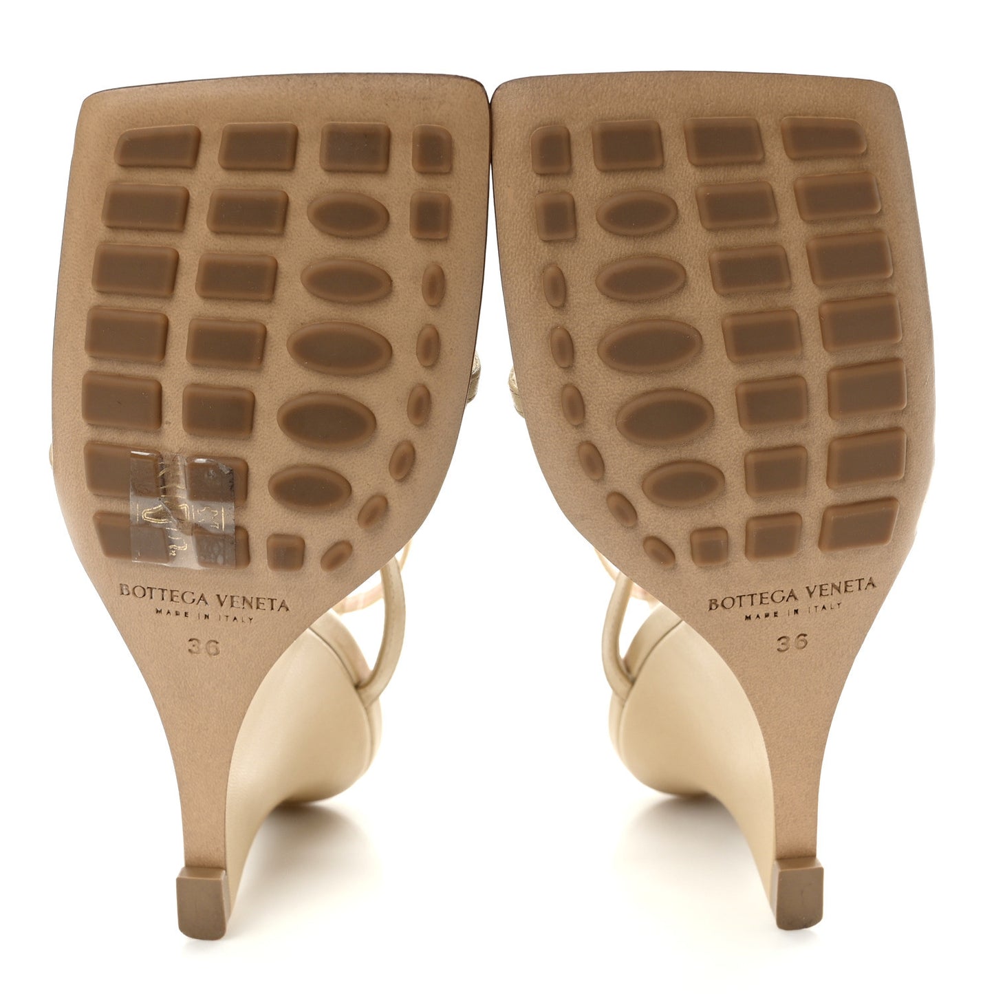 Lambskin Stretch Lounge Wedge Sandals 36 Maple