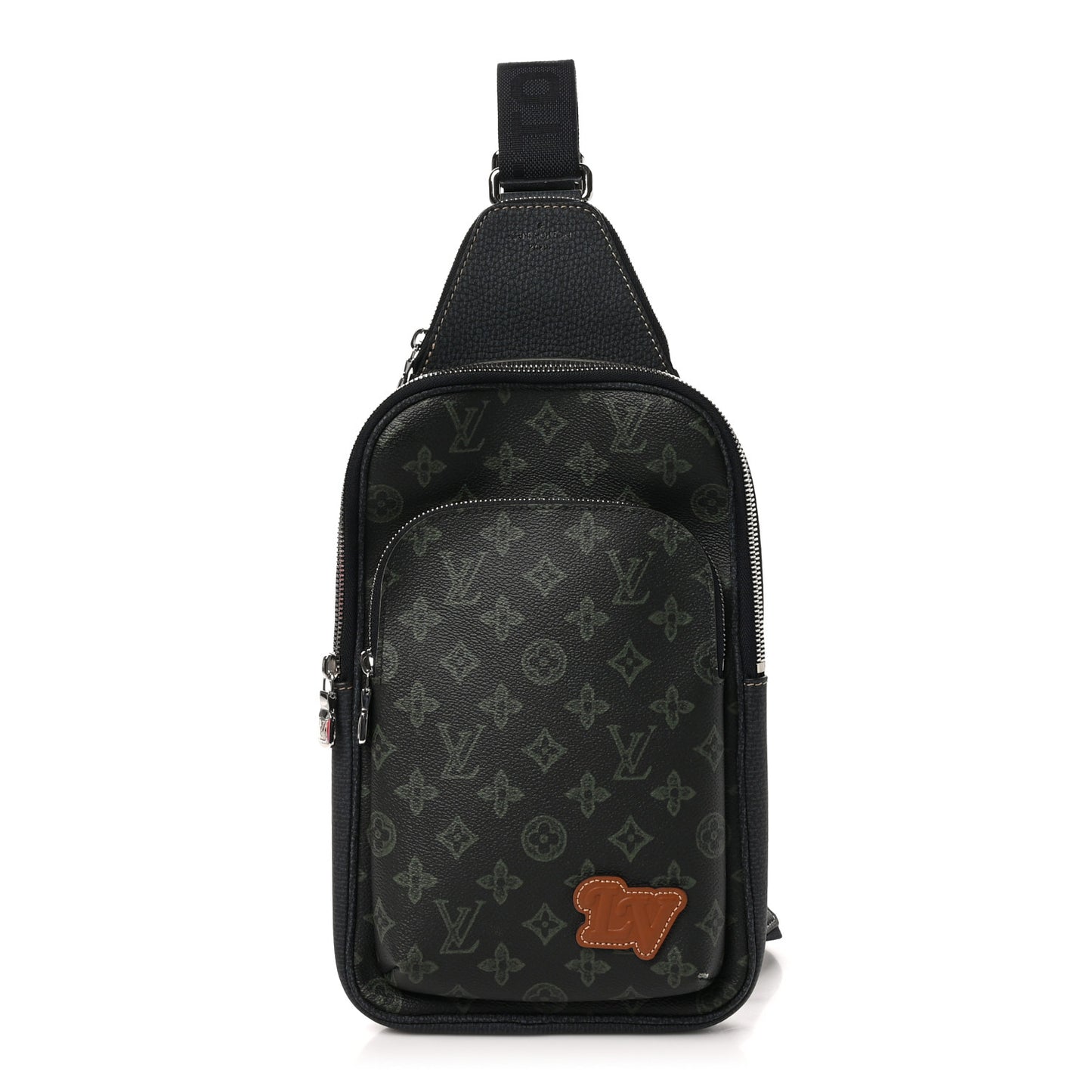 Monogram Record Fall Avenue Sling Bag Dark Green
