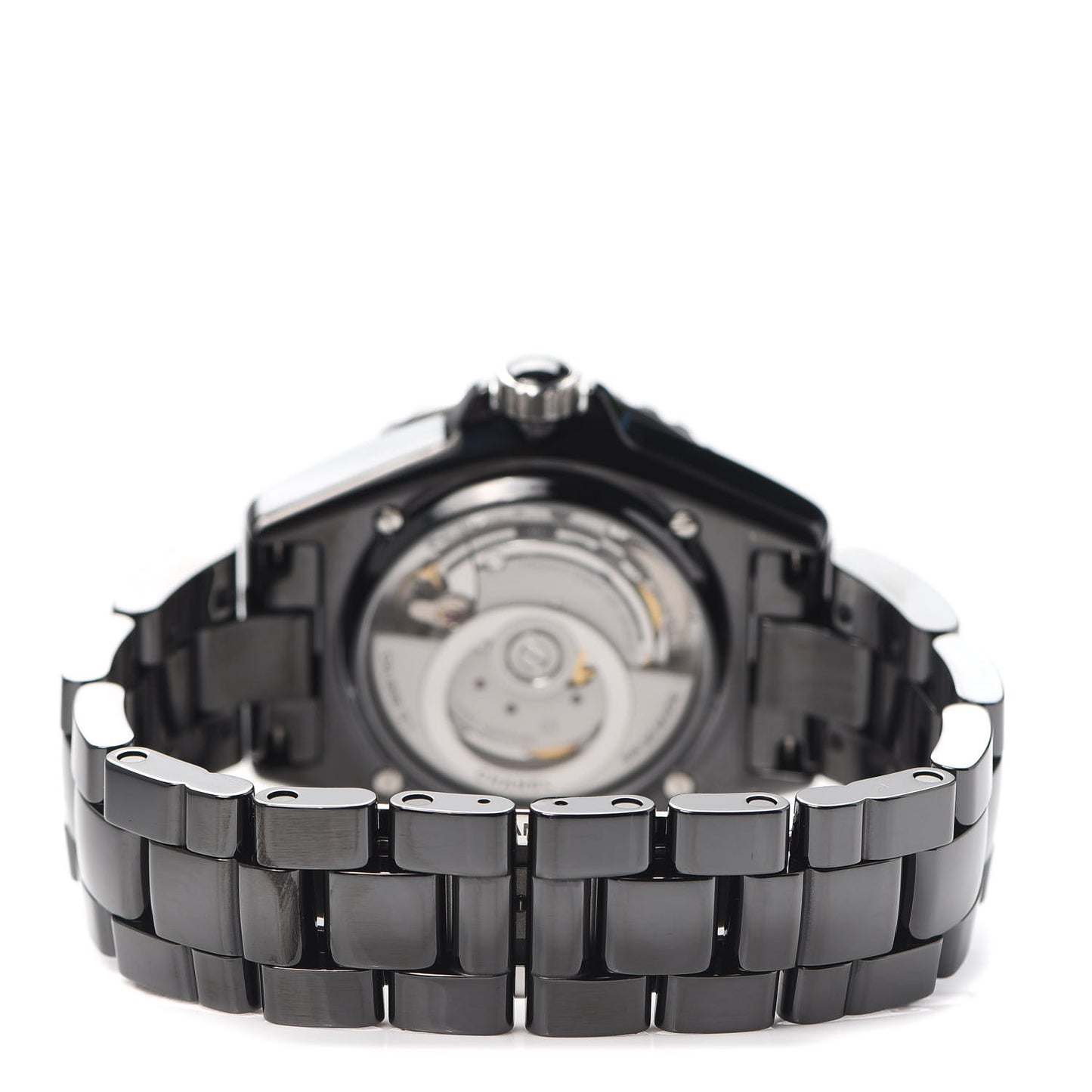 Stainless Steel Ceramic 38mm J12 Automatic Watch Black