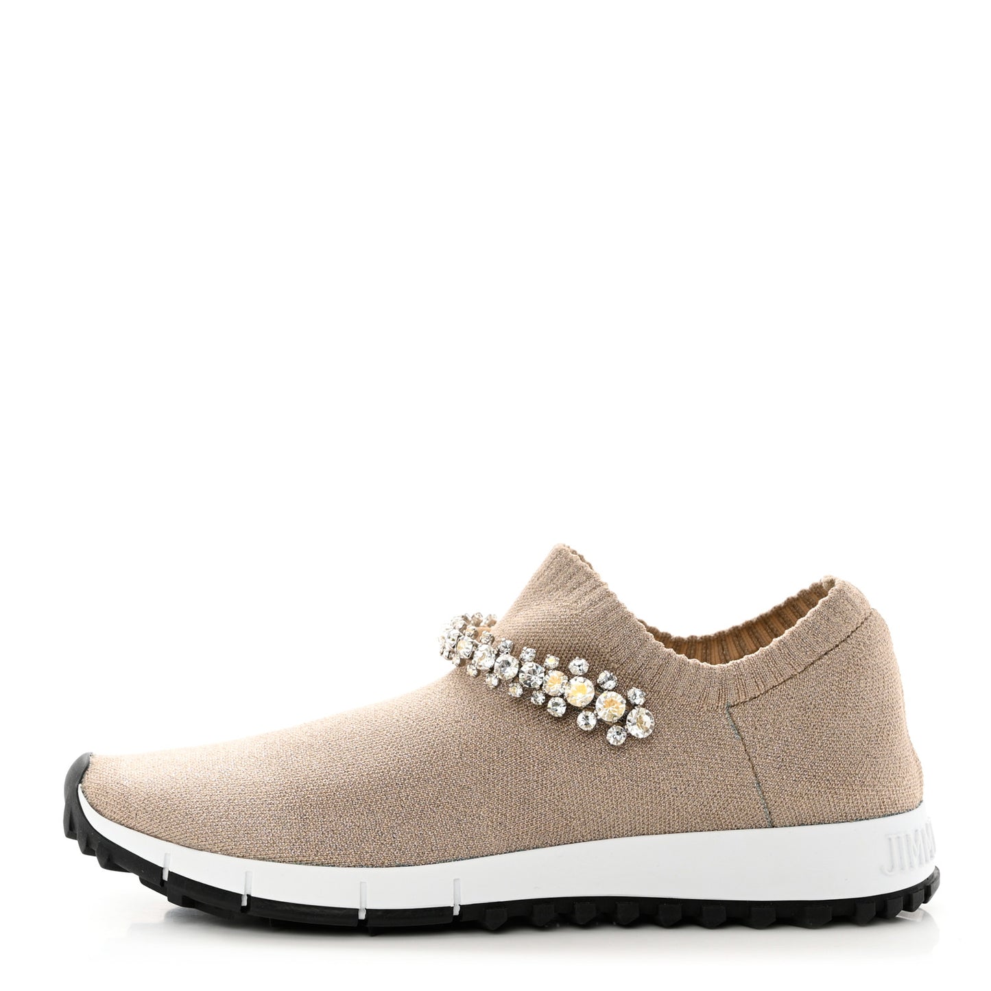 Knit Crystal Verona Sneaker 37 Beige