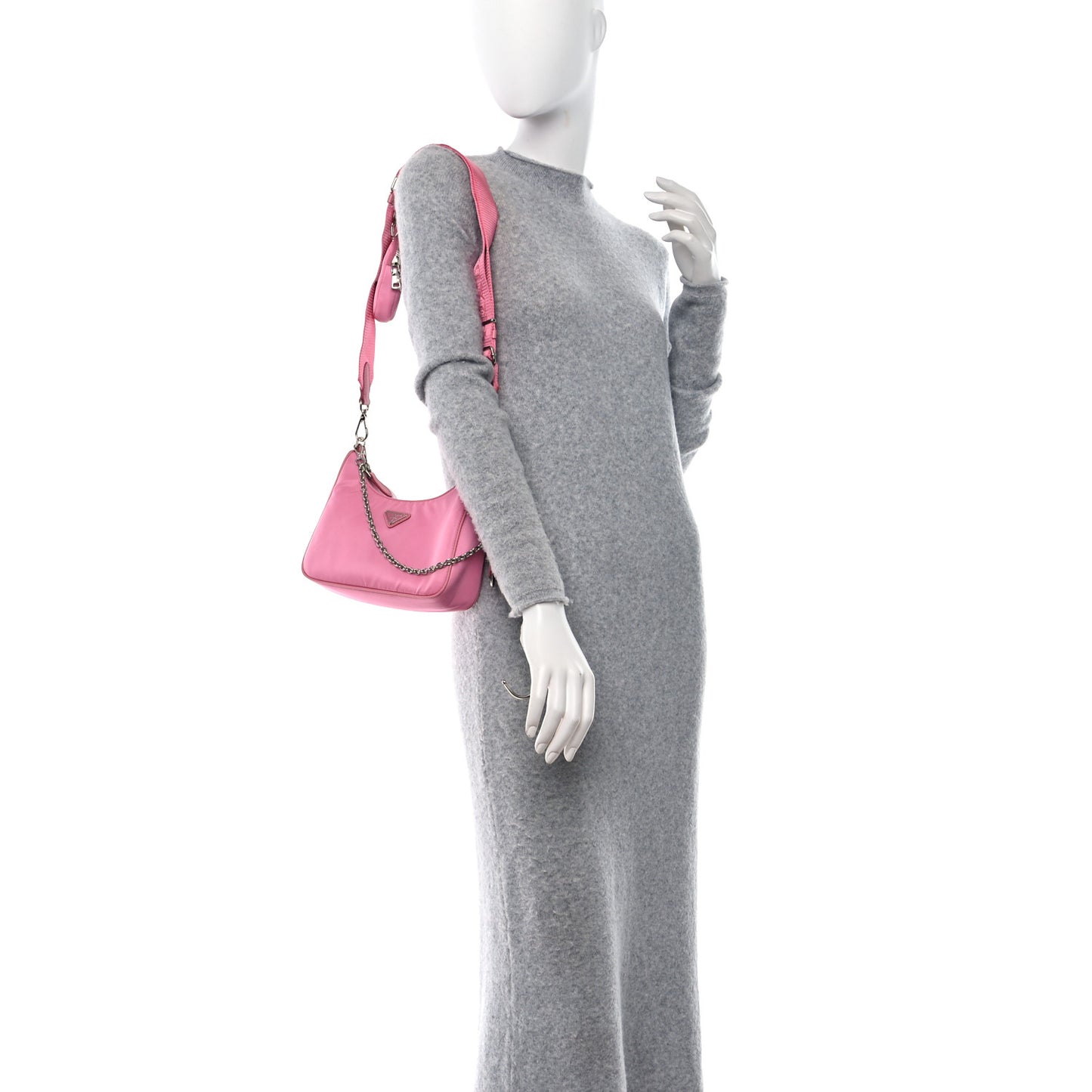 Nylon Re-Edition 2005 Shoulder Bag Begonia