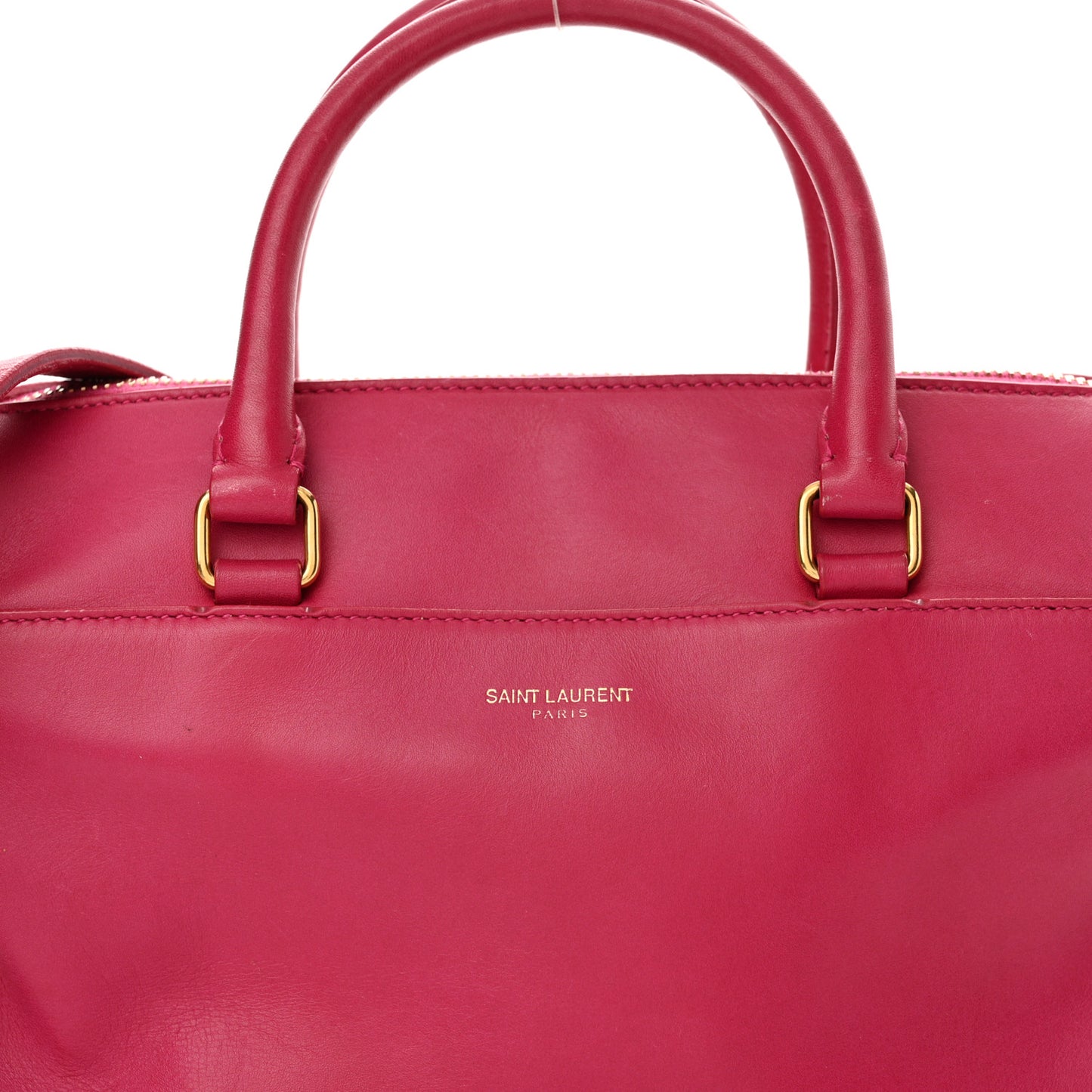 Calfskin Classic Baby Duffle Fuchsia
