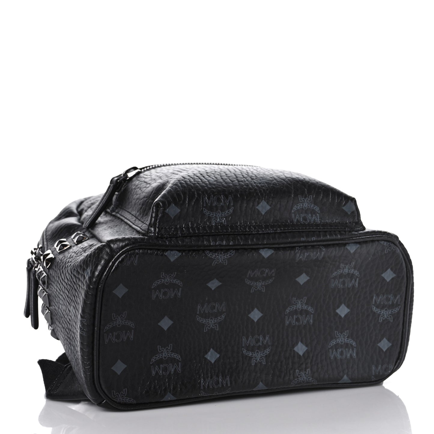 Visetos Small Side Stud Stark Backpack Black