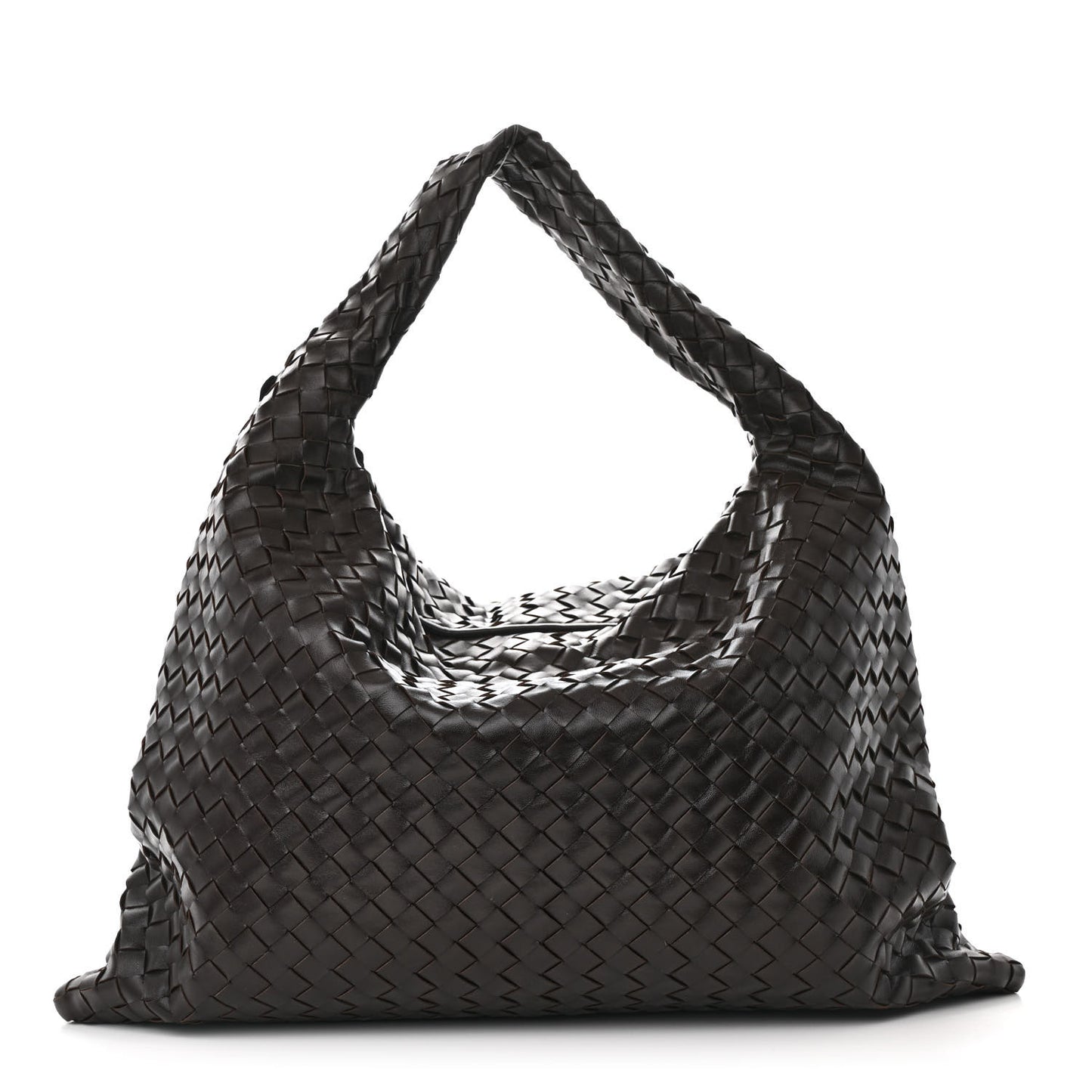 Calfskin Intrecciato Large Hop Fondant