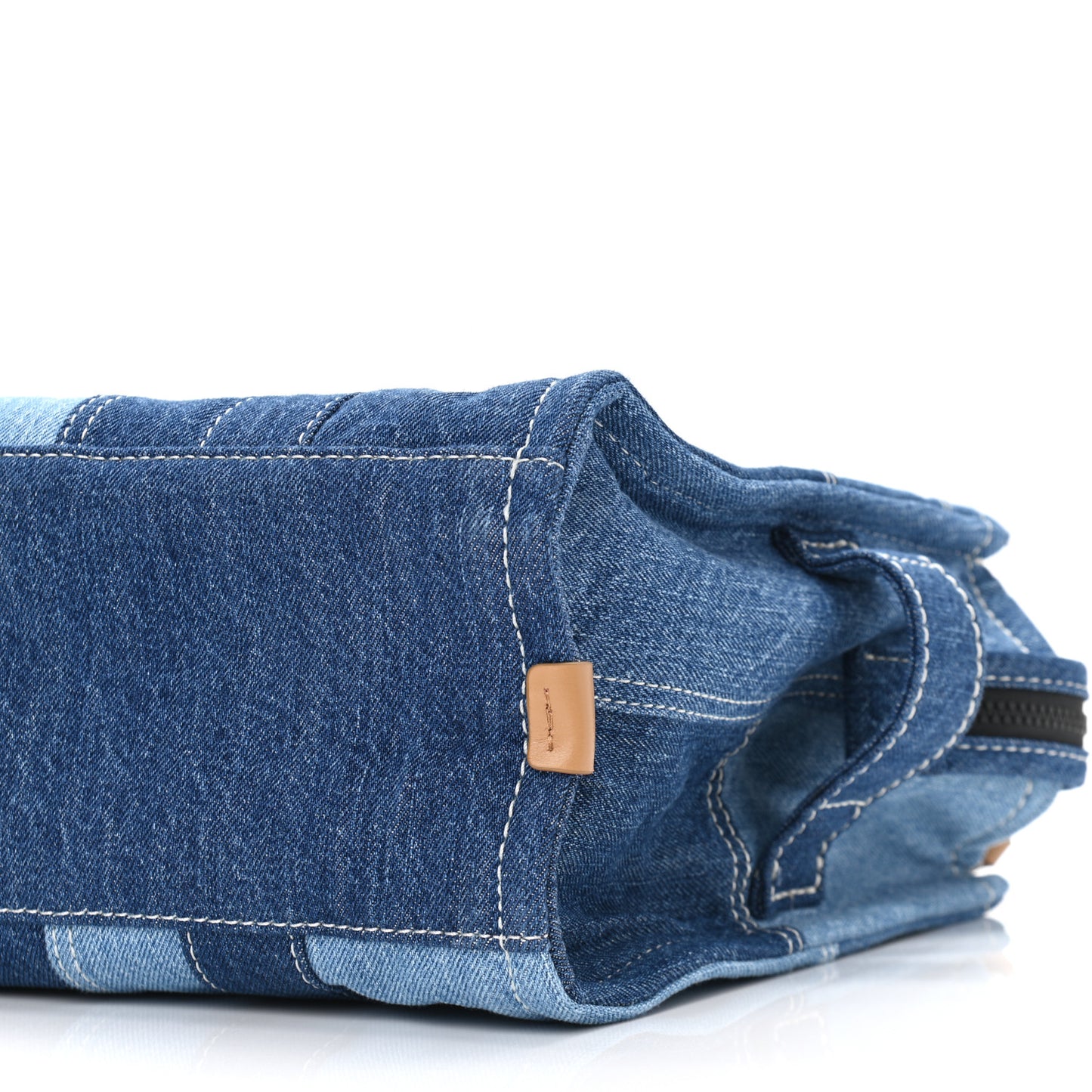 Denim Canvas Medium The Tote Bag Blue