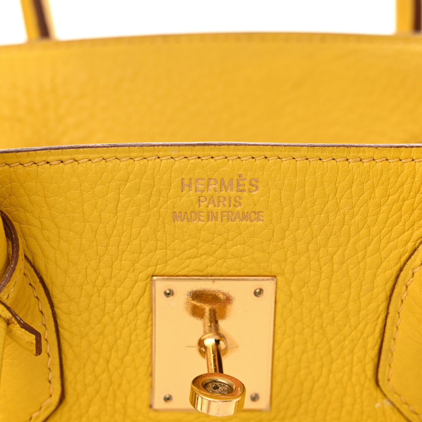 Taurillon Clemence Birkin 35 Soleil