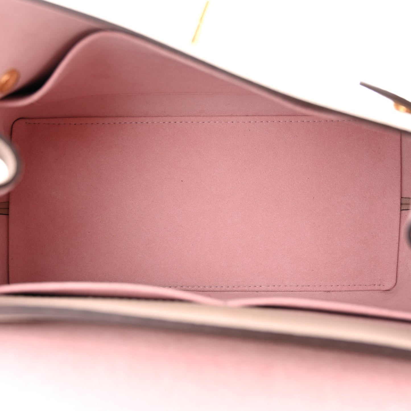 Soft Calfskin Lockme Ever MM Greige