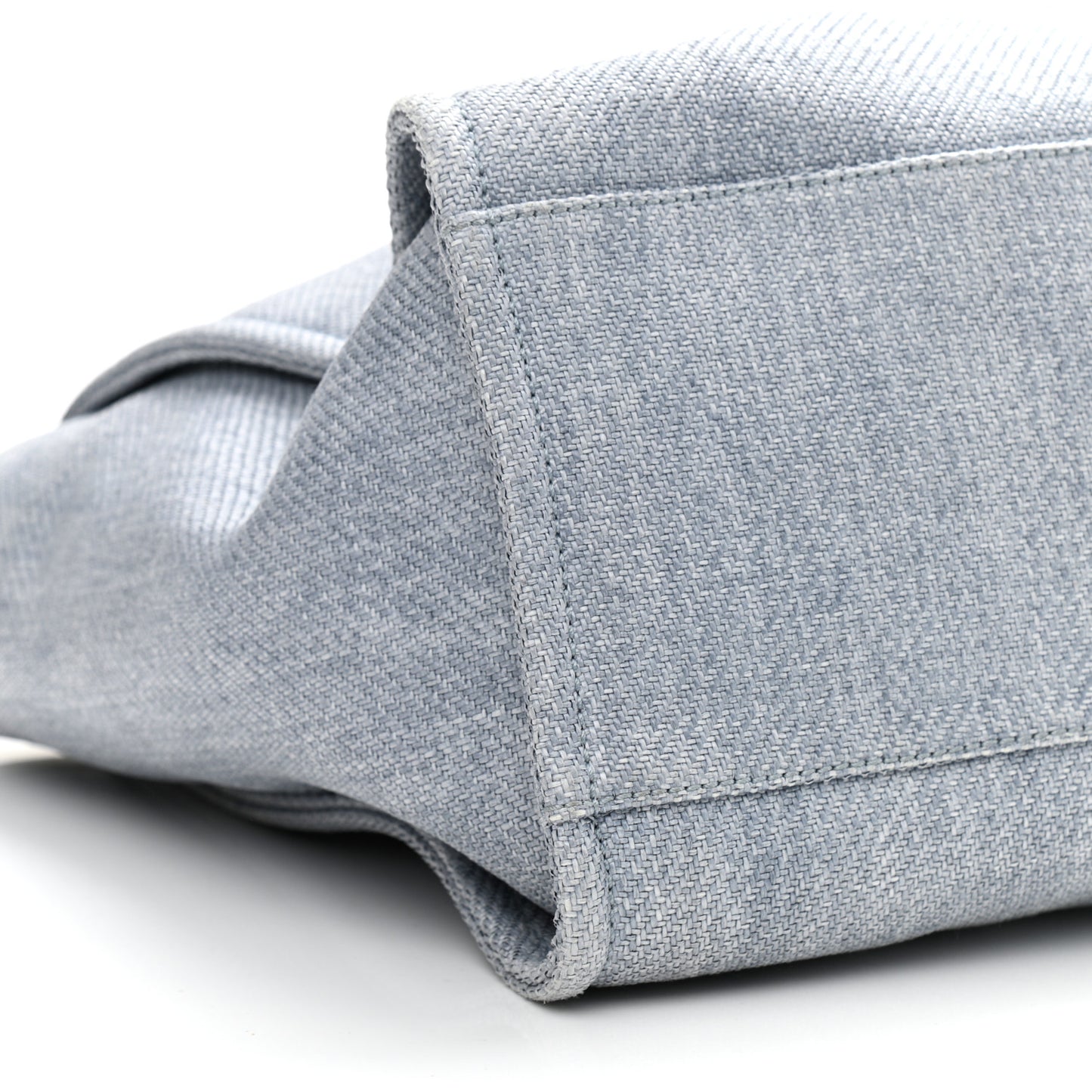 Canvas Medium Deauville Tote Denim Blue