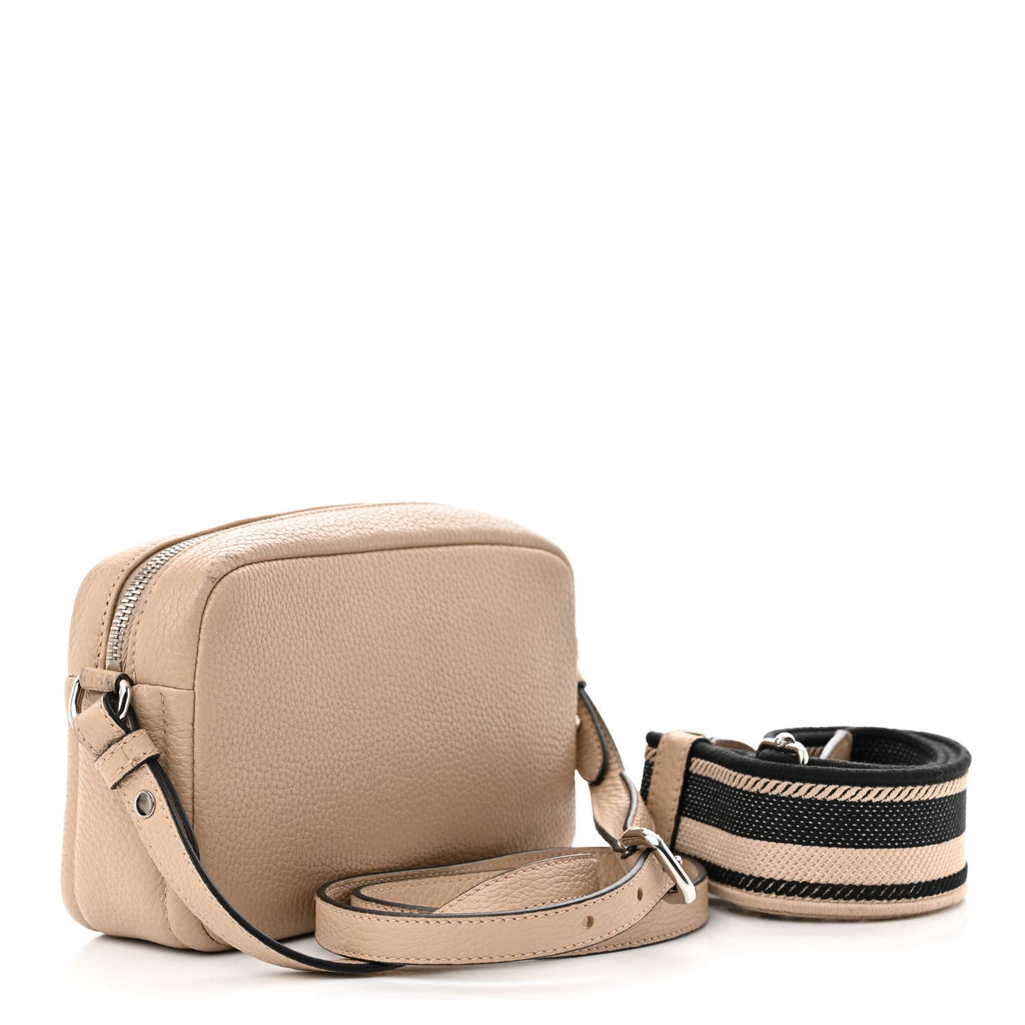 Vitello Daino Soft Camera Crossbody Cammeo