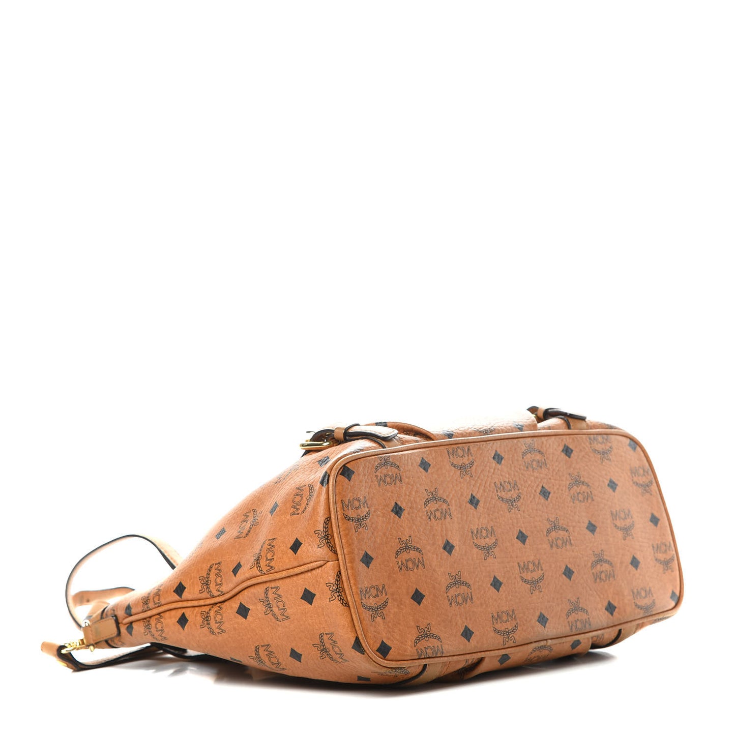 Visetos Medium Essentials Shopper Tote Cognac