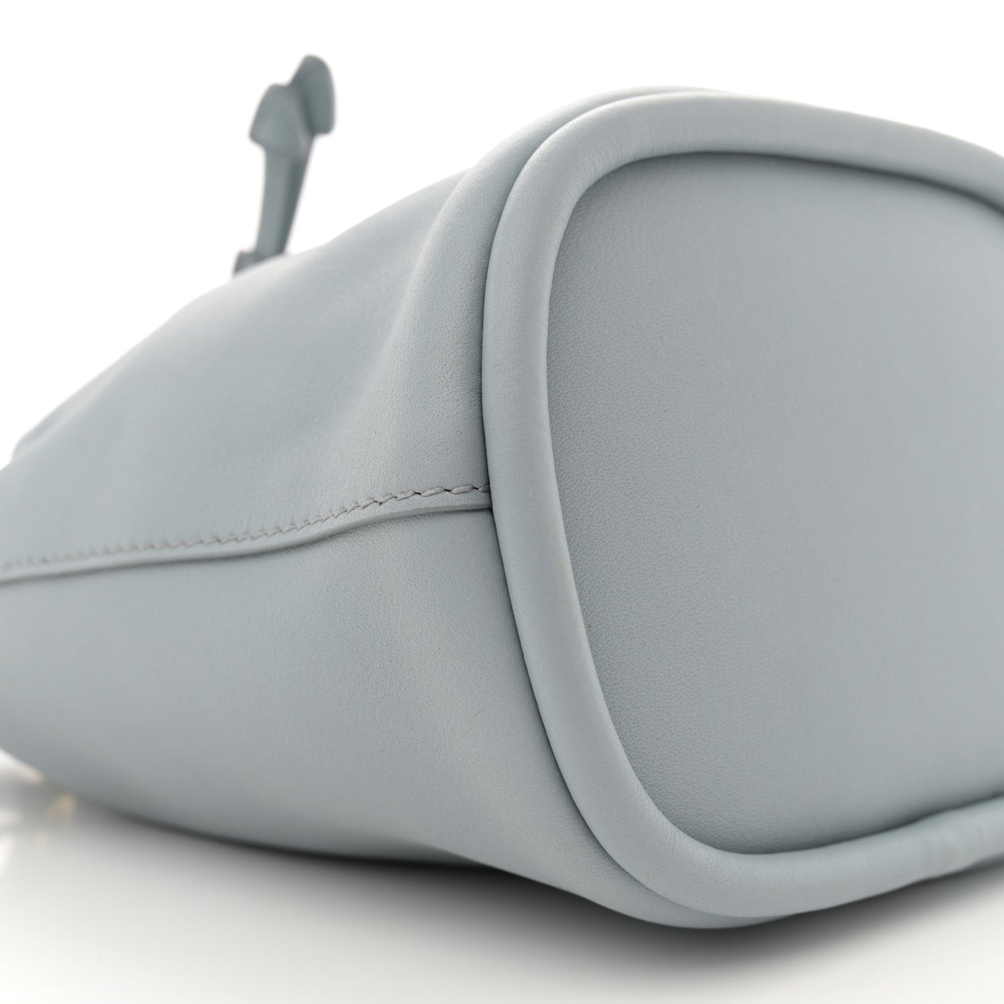 Calfskin Mini Bucket Bag Opaline