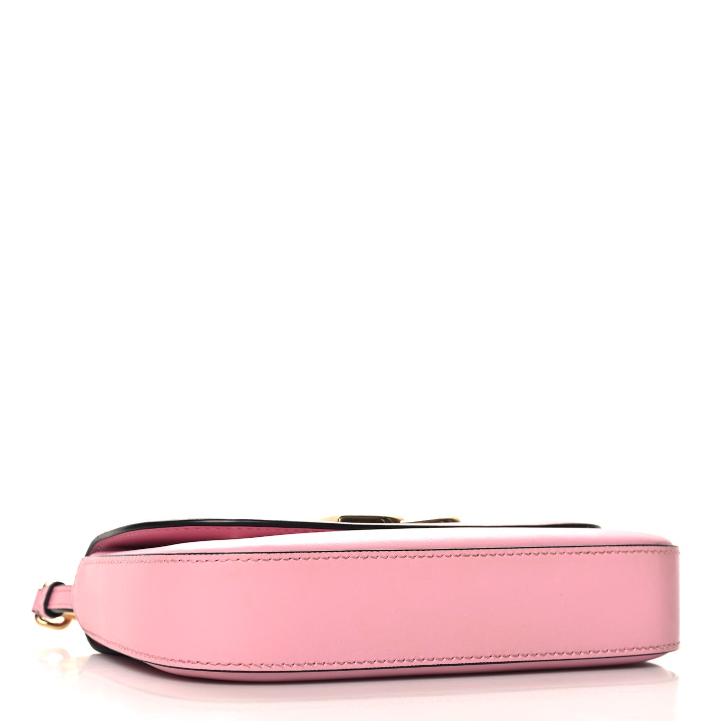 Calfskin 3.5 Flap Crossbody Bag Pink