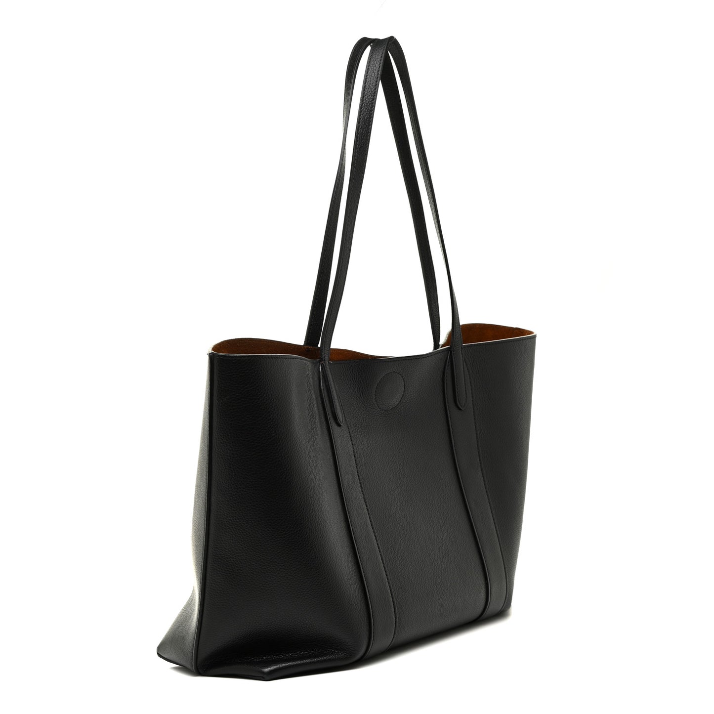 Small Classic Grain Bayswater Tote Black