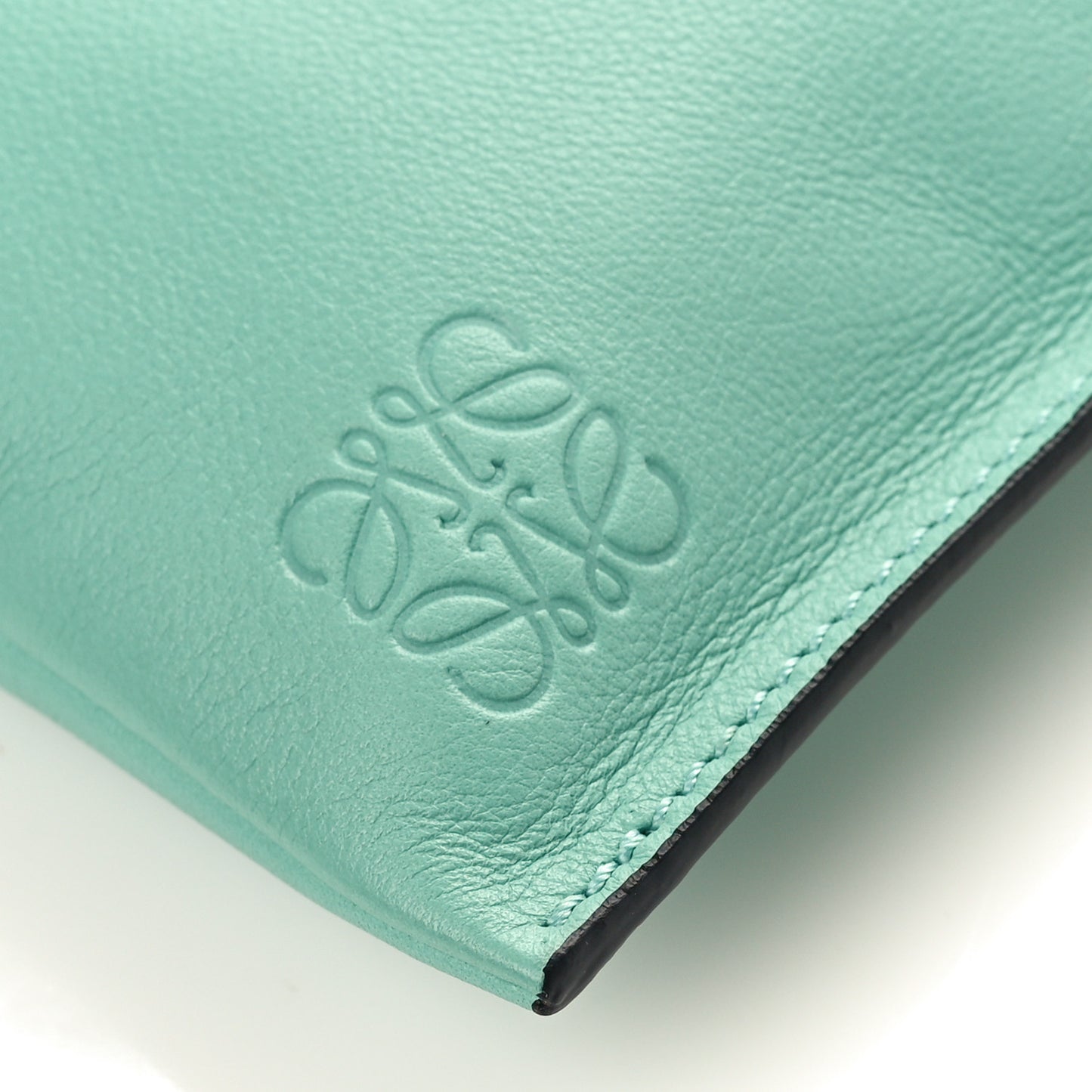Calfskin Mini Drawstring Flamenco Knot Crossbody Bag Fresh Mint