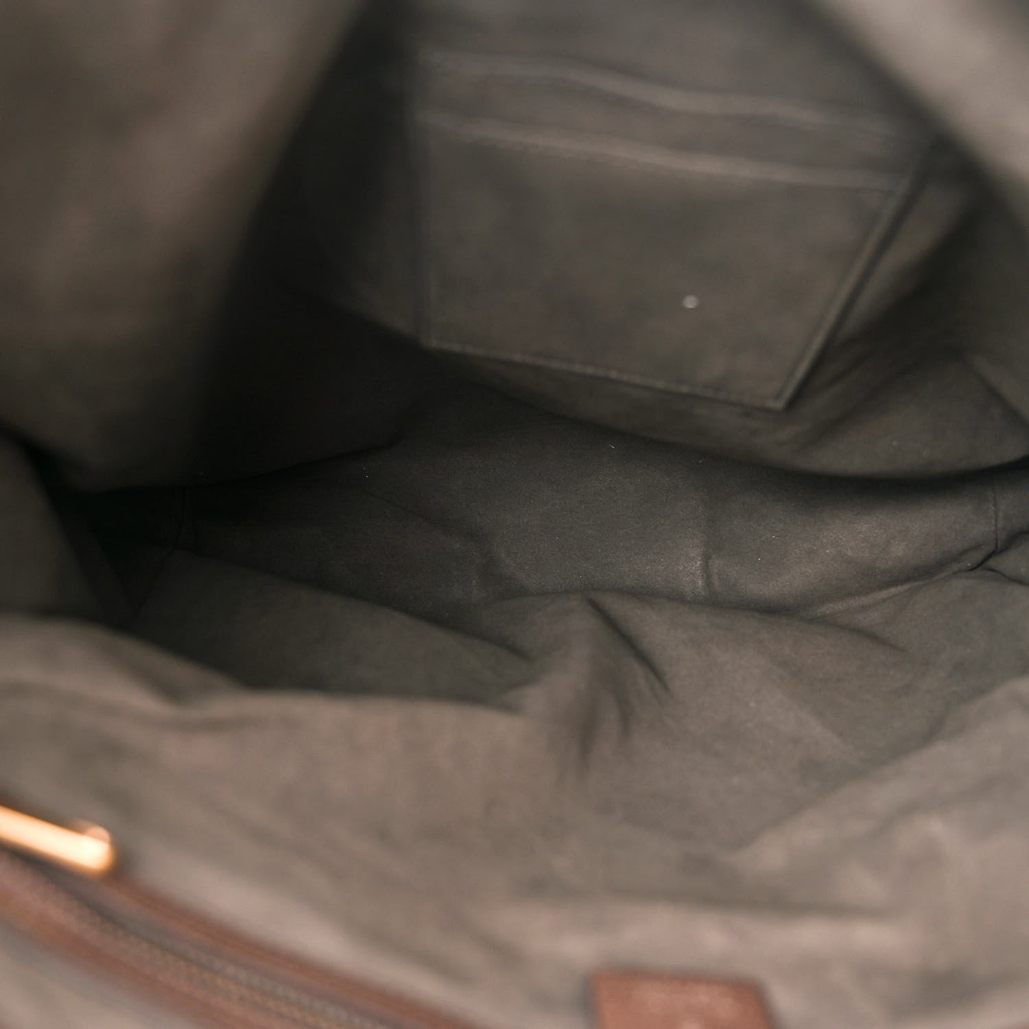 Gucci GG Supreme Monogram Web Animalier Bee Vertical Tote Brown 5 of 10