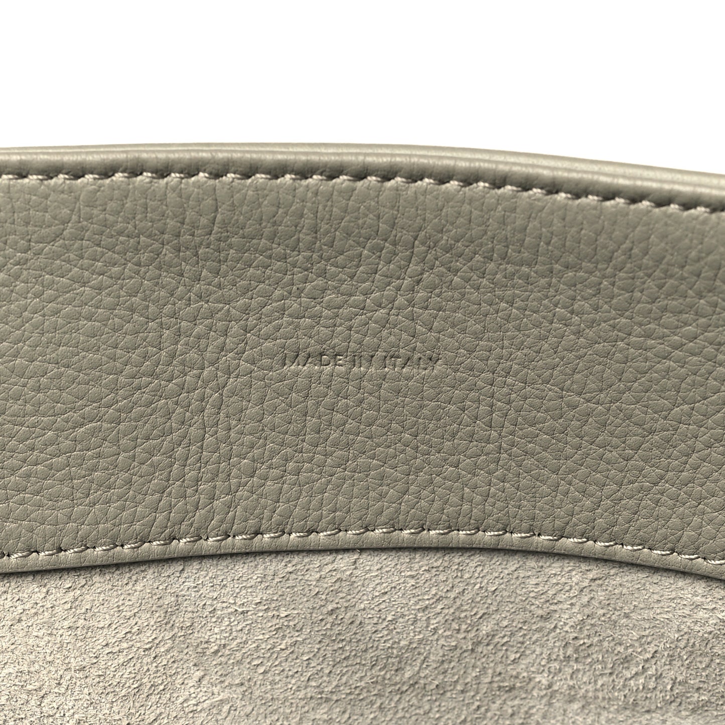 Supple Calfskin Medium Appoline Green Clay