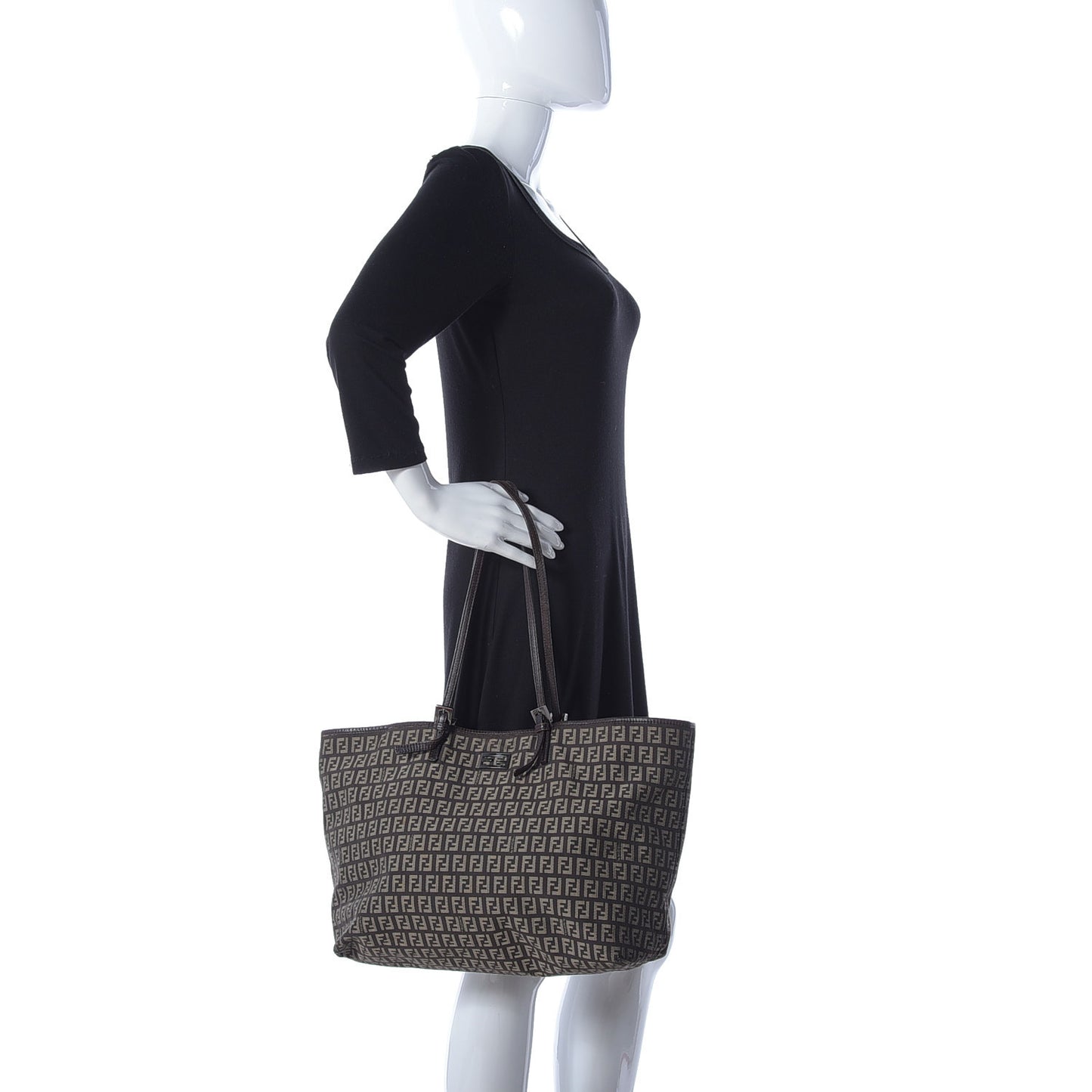 Zucchino Shopping Tote Tobacco Brown