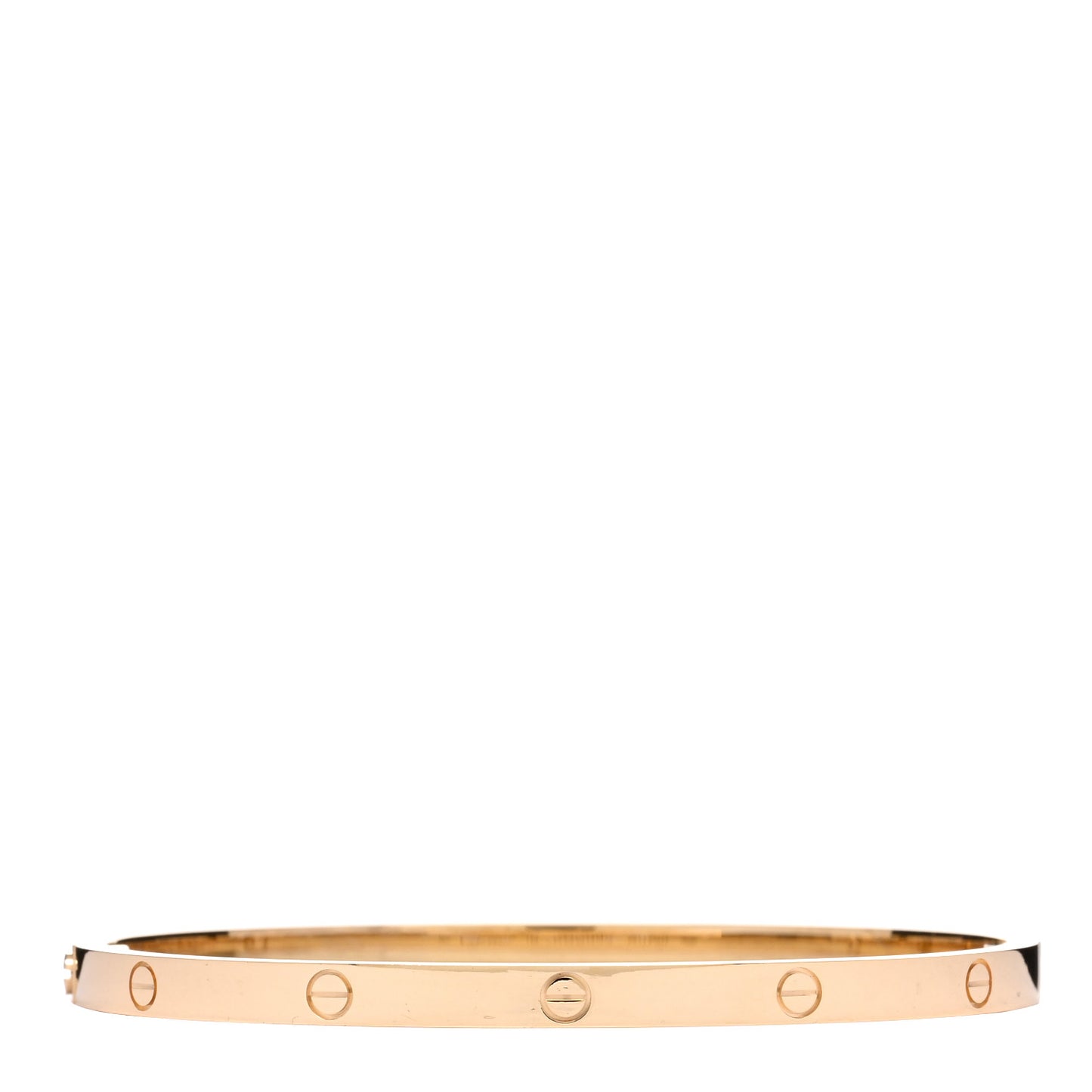 18K Yellow Gold Small LOVE Bracelet 16