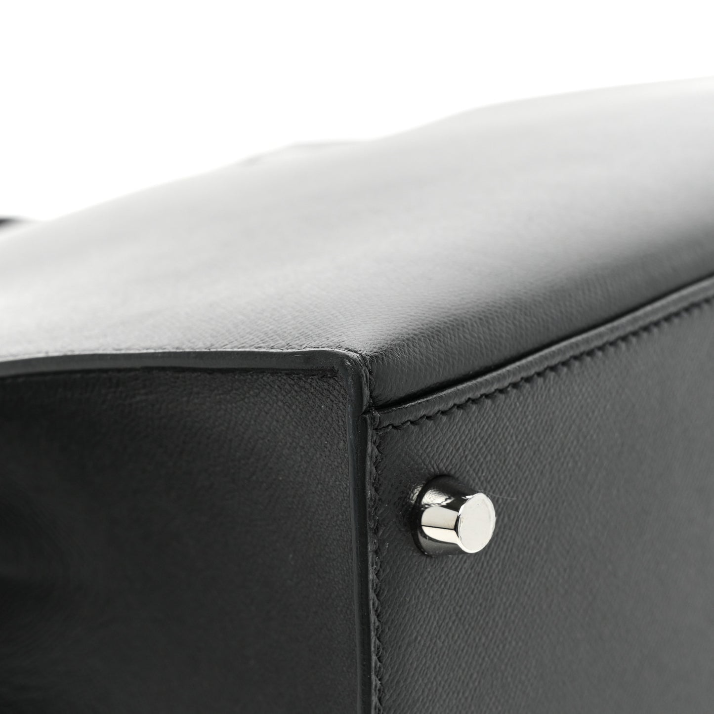 Madame Calfskin Shiny Niloticus Crocodile Kelly Sellier Touch 28 Black