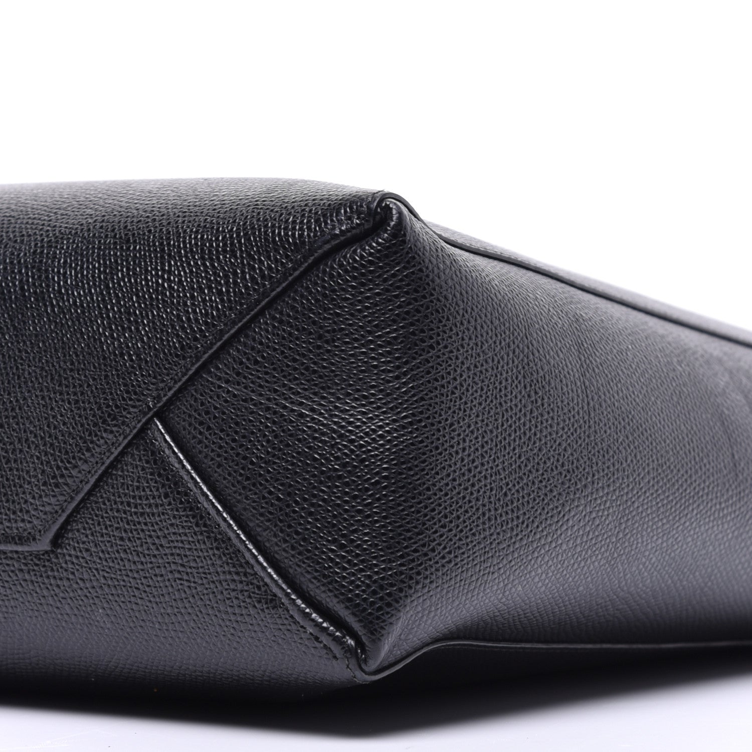 Celine Grained Calfskin Small Vertical Cabas Black 8 of 10
