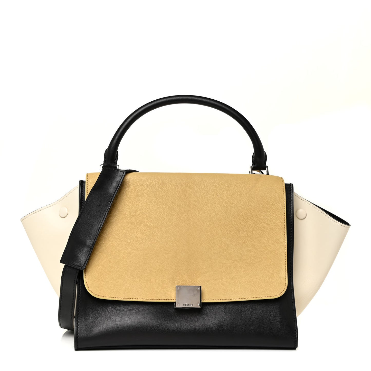 Velluto Calfskin Medium Tri-Color Trapeze