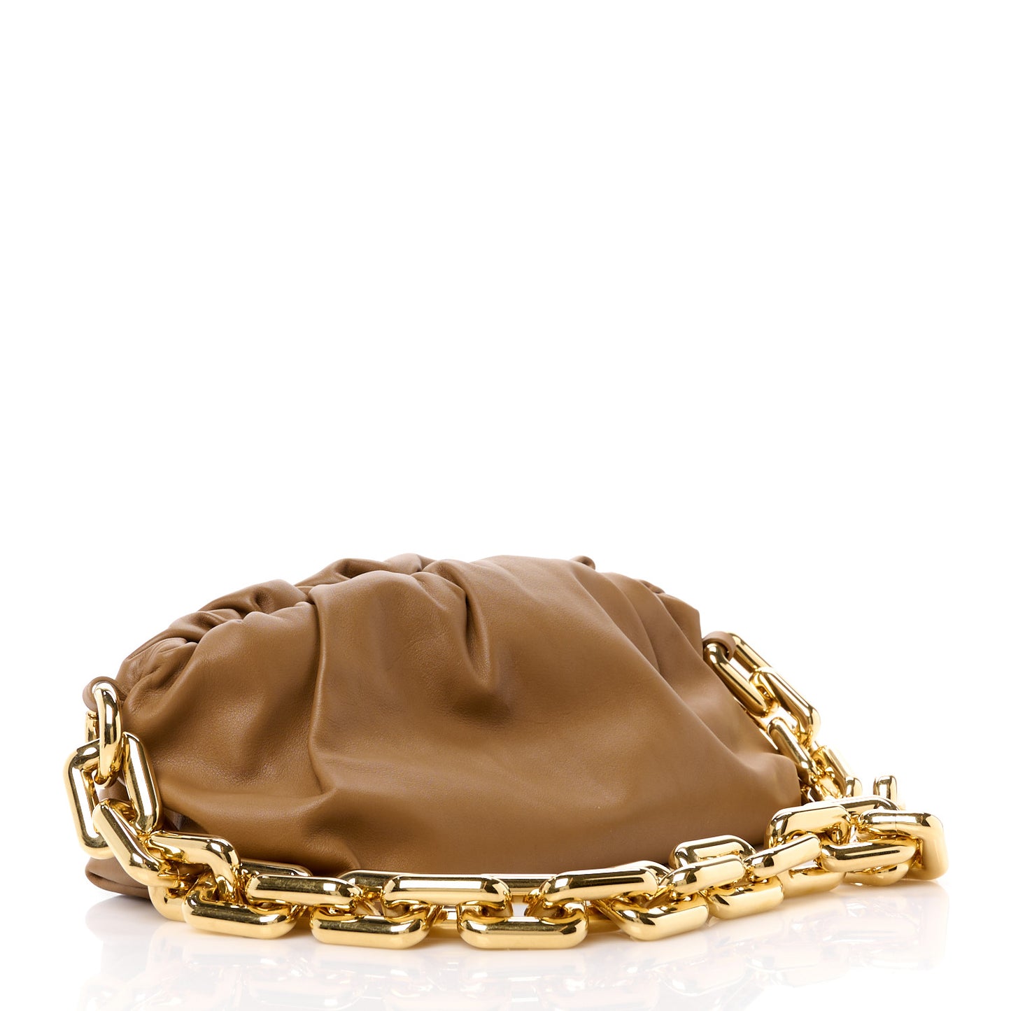 Calfskin The Pouch Chain Teak