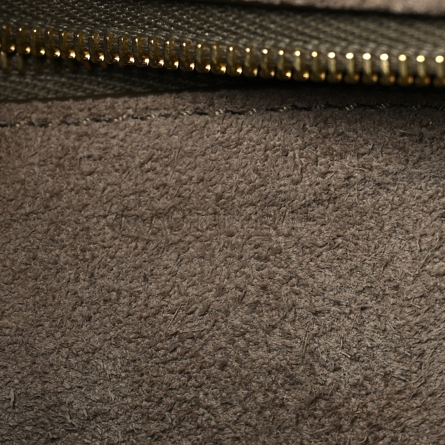 Soft Grained Calfskin Sangle Bucket Bag Taupe
