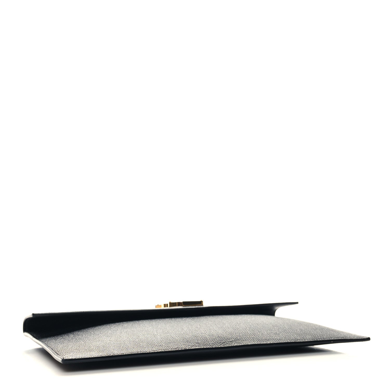 Saint Laurent Grain De Poudre Uptown Pouch Black 4 of 11