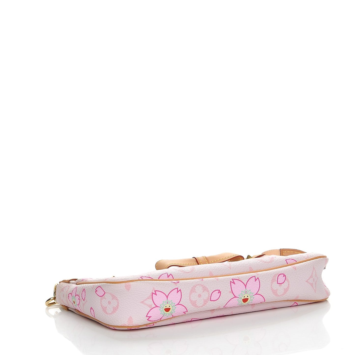 Monogram Cherry Blossom Pochette Accessories Pink