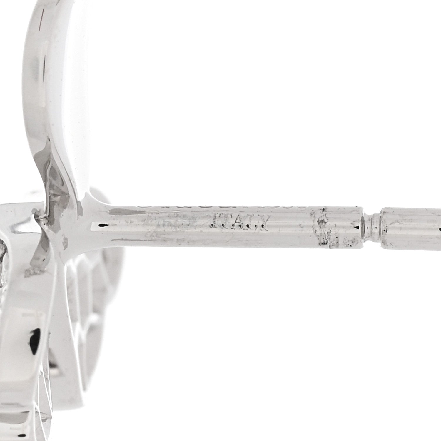 Tiffany Platinum Diamond Paper Flowers Earrings 5 of 6