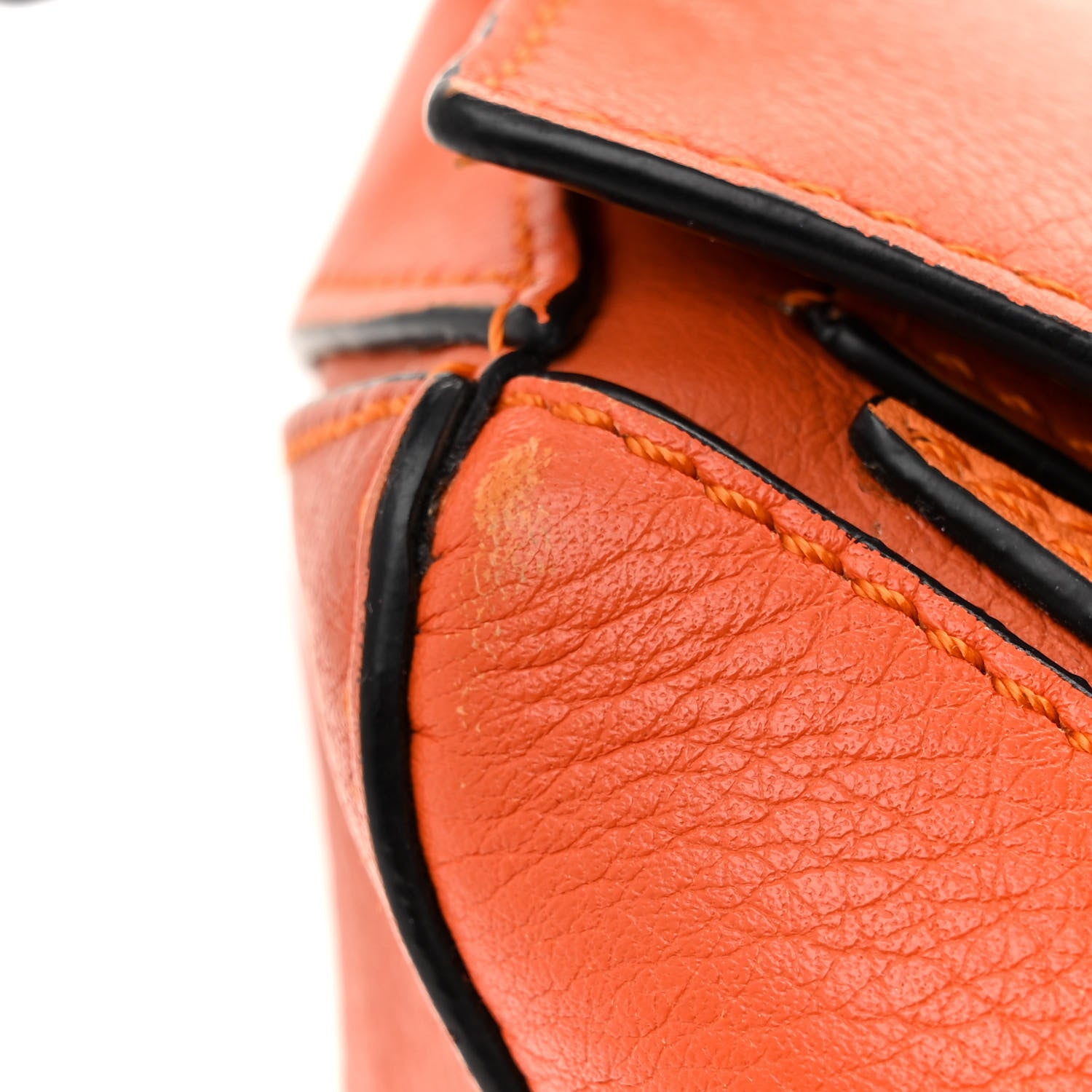 Loewe Calfskin Medium Puzzle Bag Spice Orange Pumpkin 14 of 19