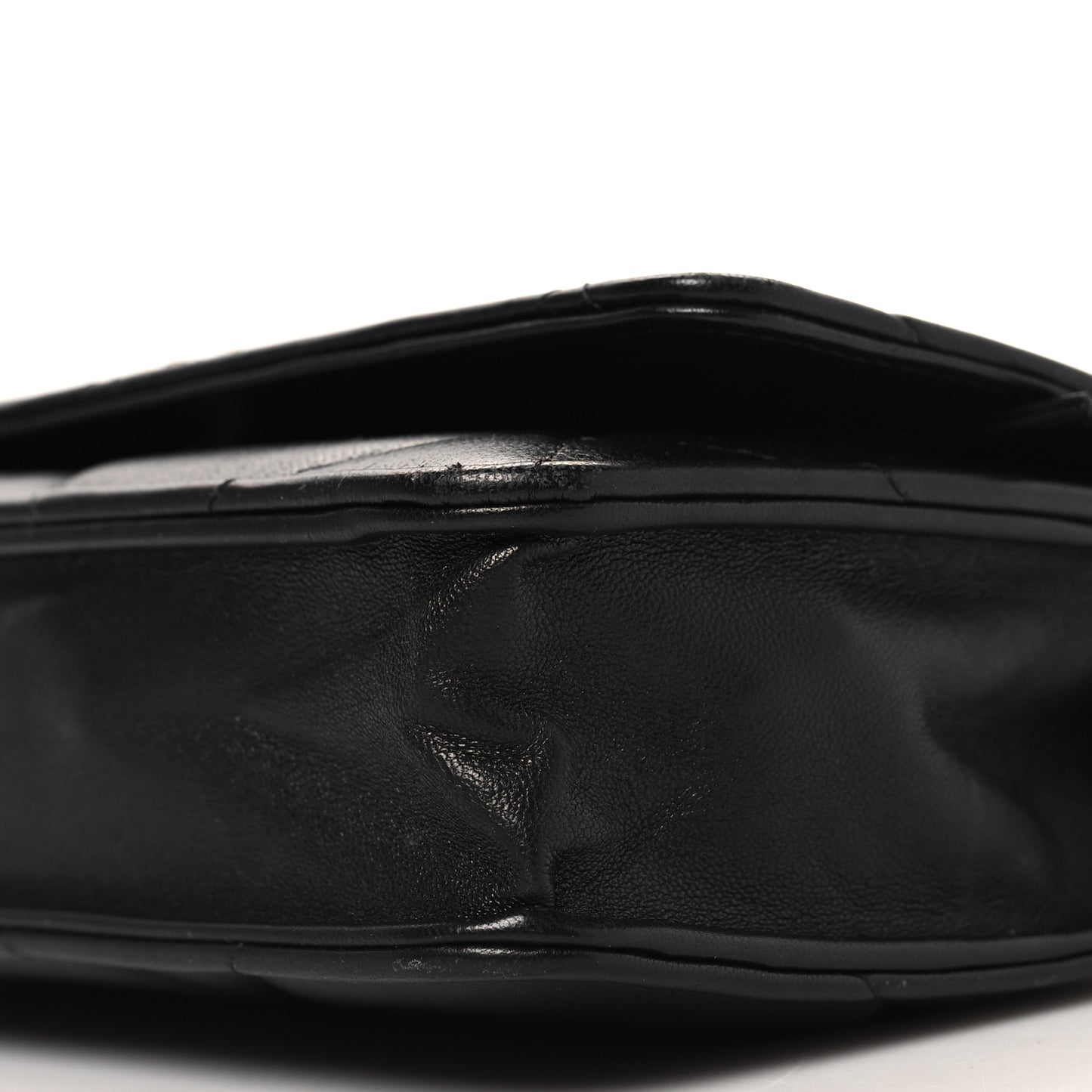 Lambskin Quilted Chanel 19 Wallet On Chain WOC Black