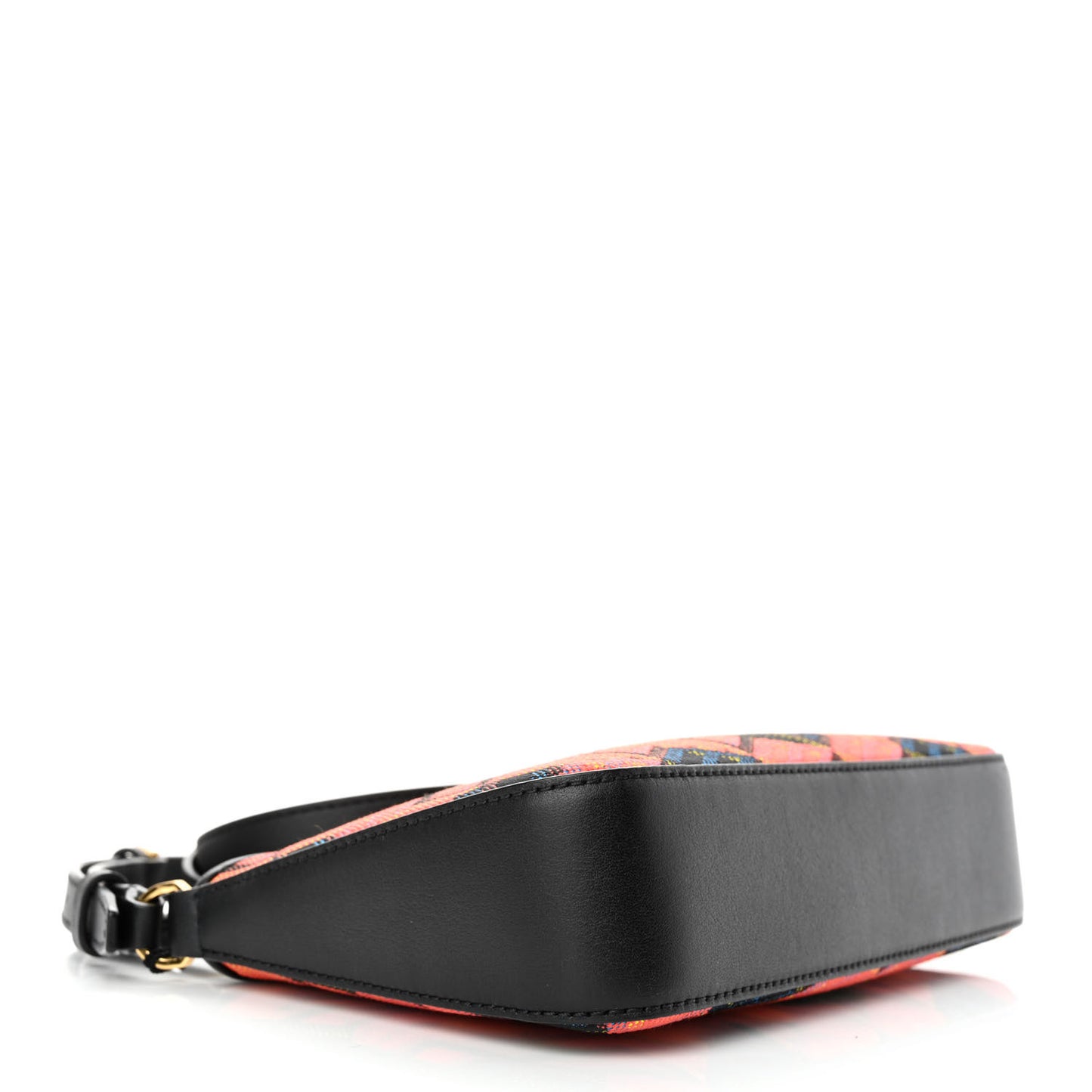 Jacquard Cubic Monogram Rockstar Shoulder Bag Multicolor