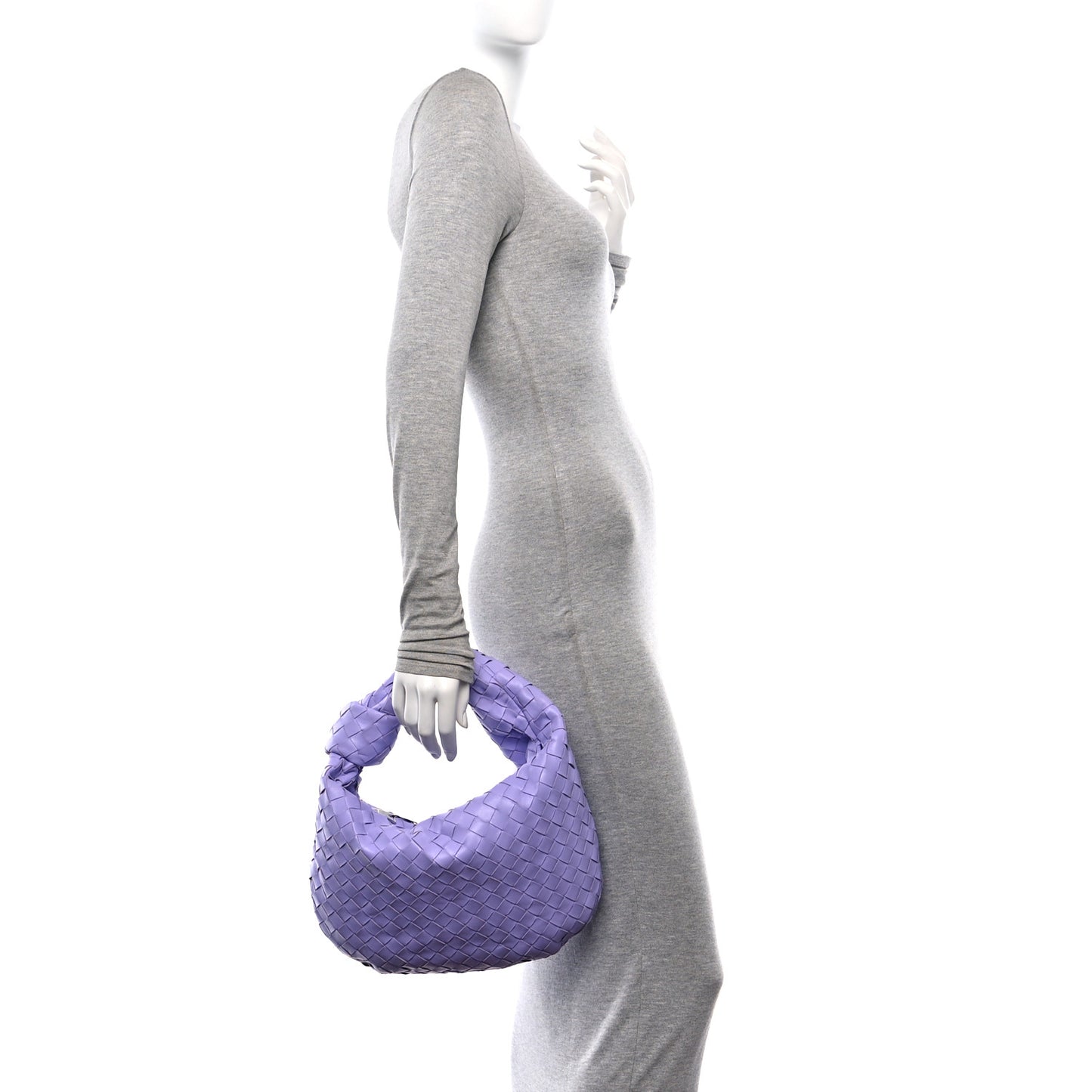 Nappa Intrecciato Teen Jodie Hobo Wisteria