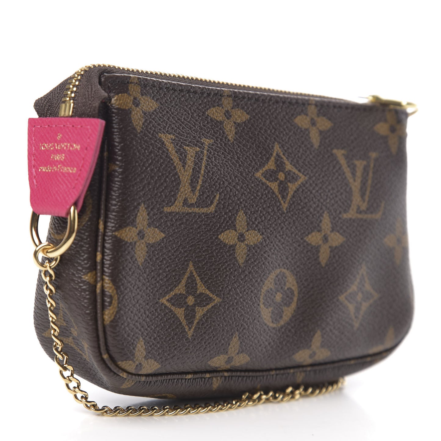 Monogram 2019 Christmas Animation Mini Courchevel Pochette Accessories Fuchsia