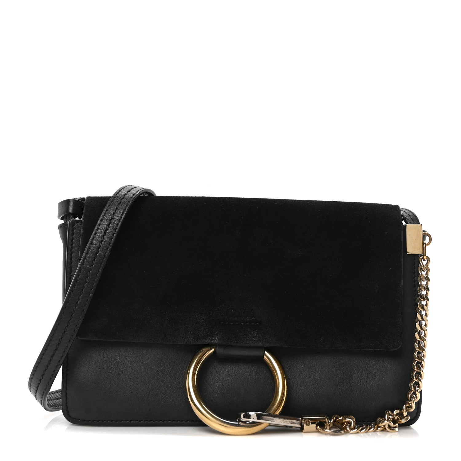 クロエ faye Chloe Authentic Faye Crossbody Bag Leather and Suede Small | eBay