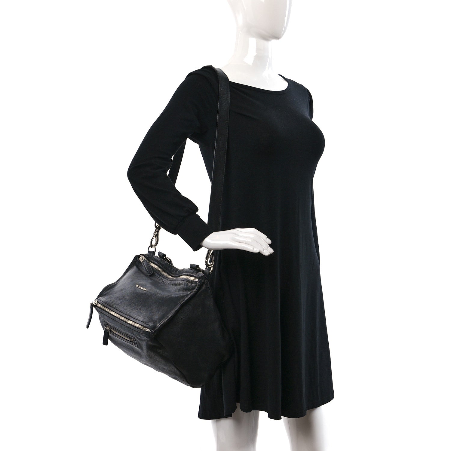 Givenchy Sugar Goatskin Medium Pandora Black 2 of 11