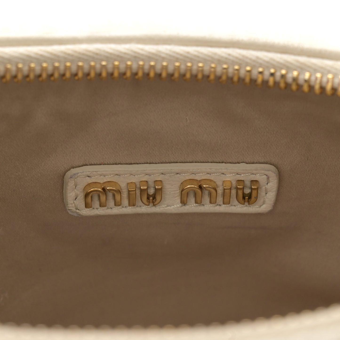 Montone Shearling Small Wander Hobo White