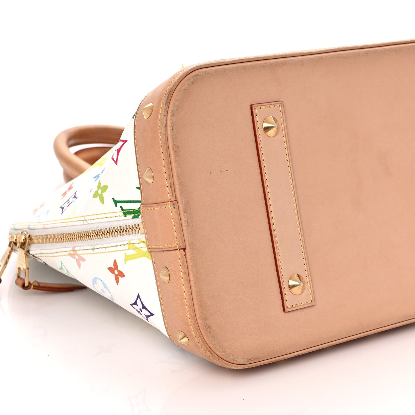 Monogram Multicolor Alma GM White