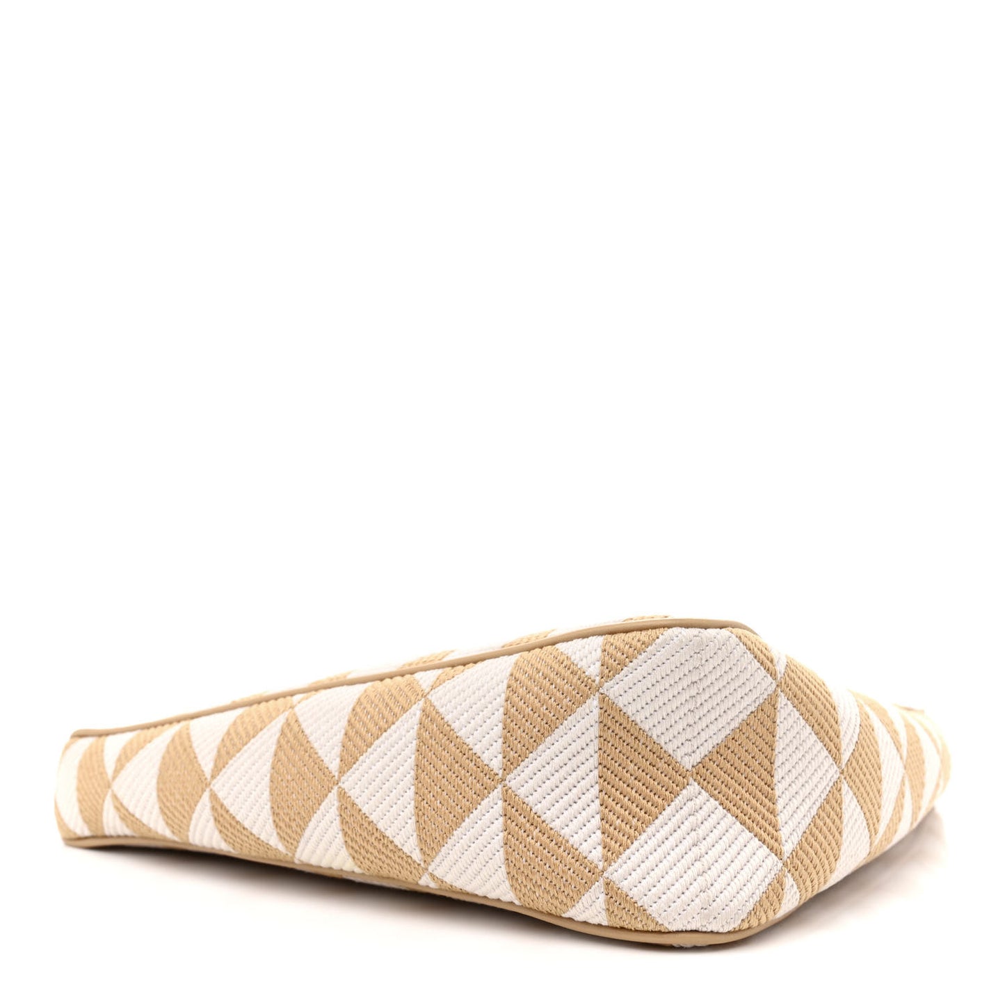 Jacquard Triangolo Symbole Embroidered Mini Triangle Bag Corda Talco